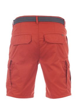 riverso Cargoshorts Herren Shorts RIVJakob Regular Fit Bermudashorts mit Gürtel