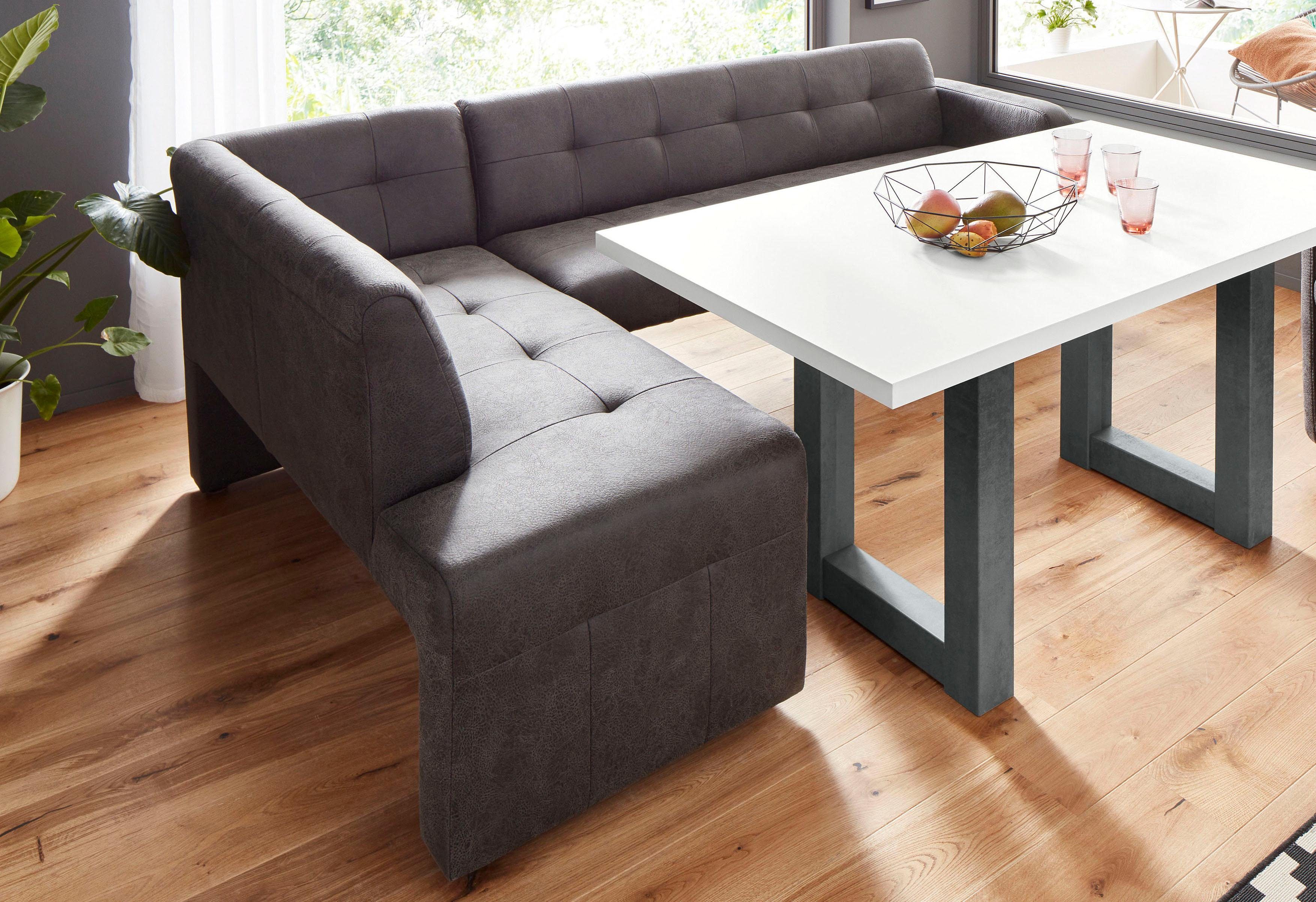 exxpo - sofa fashion Eckbank "Barista" Frei im Raum stellbar günstig online kaufen