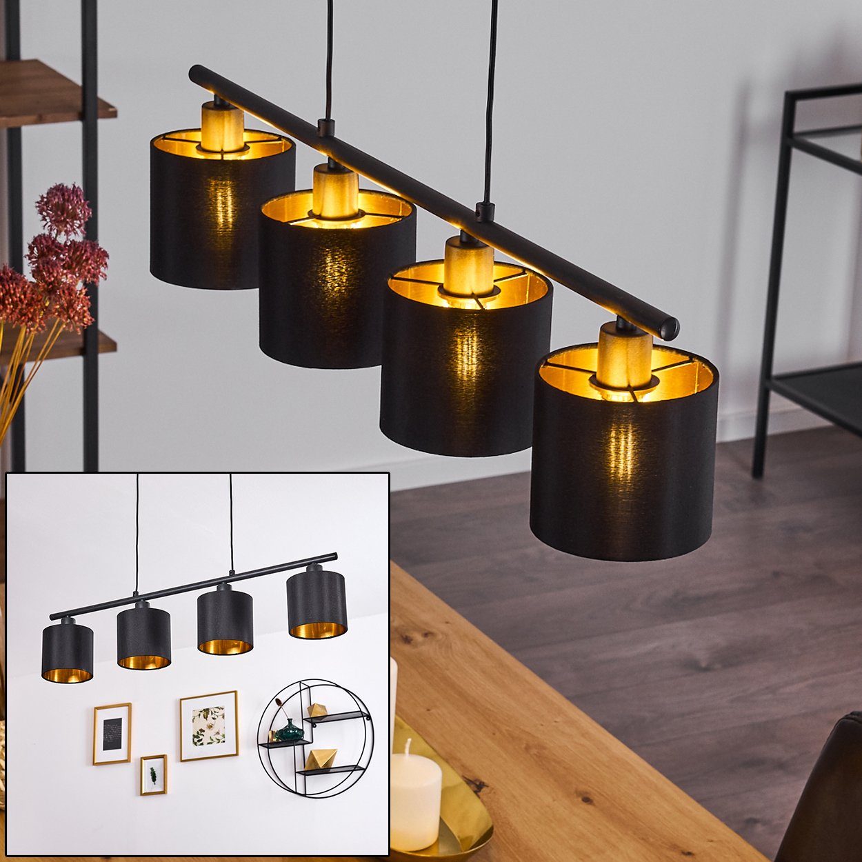 hofstein Pendelleuchte »Costa« Pendellampe Vintage aus günstig online kaufen