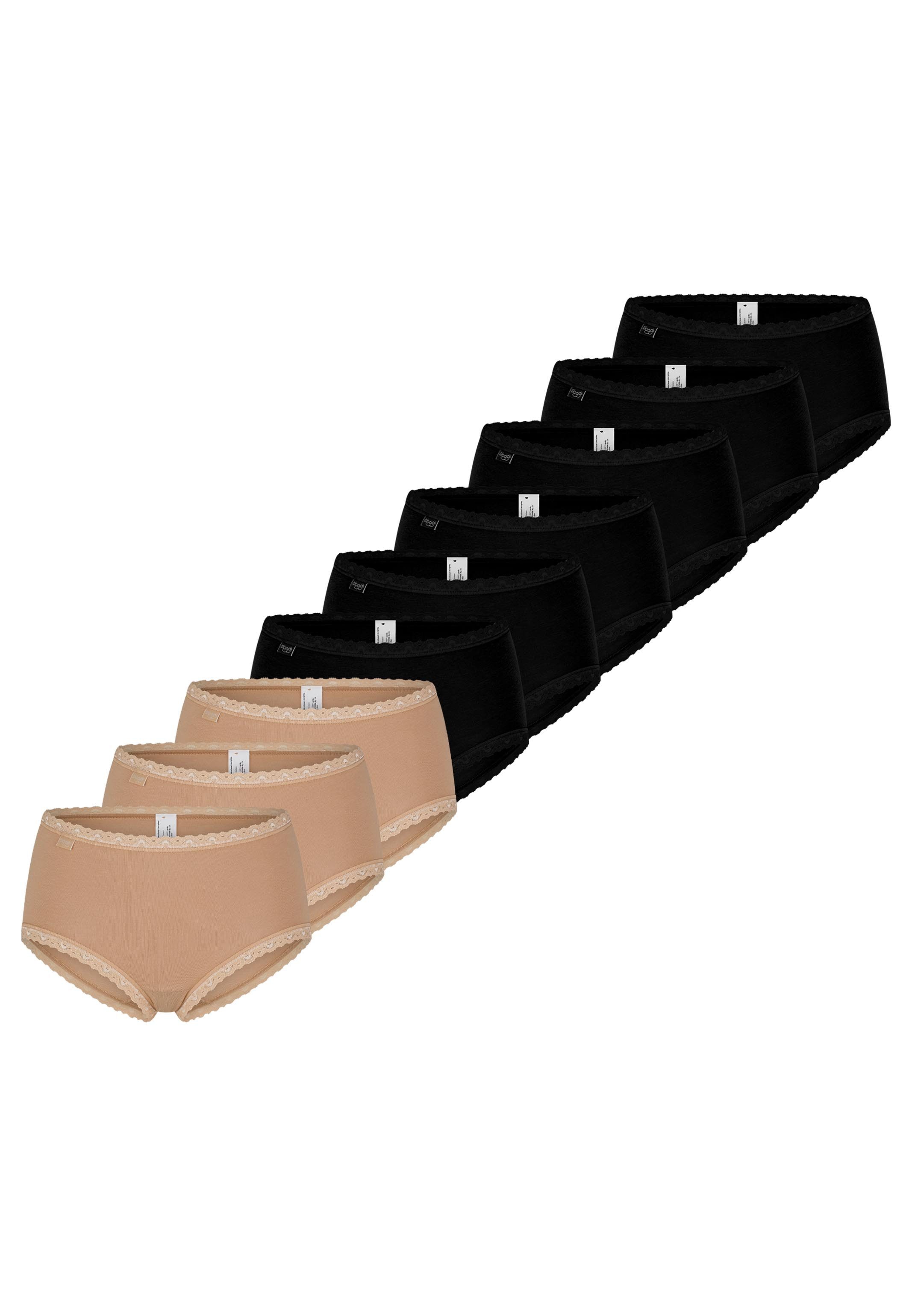 Midislip 9er Pack 24/7 Cotton Lace