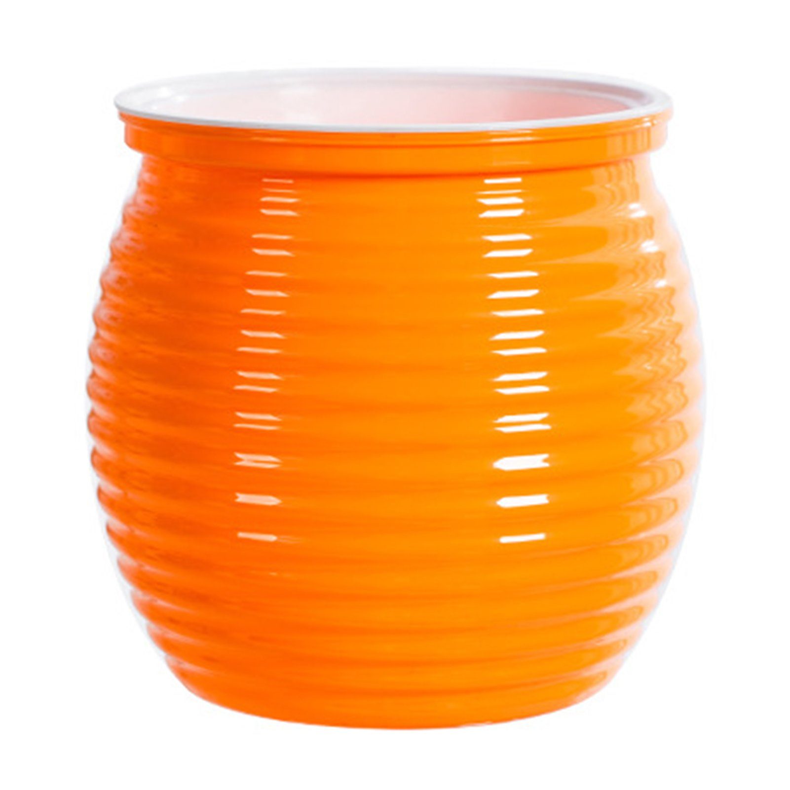 orange Transparenter Blusmart Gute Mit Blumentopf Spiralmuster, Luftdurchlässigkeit Blumentopf