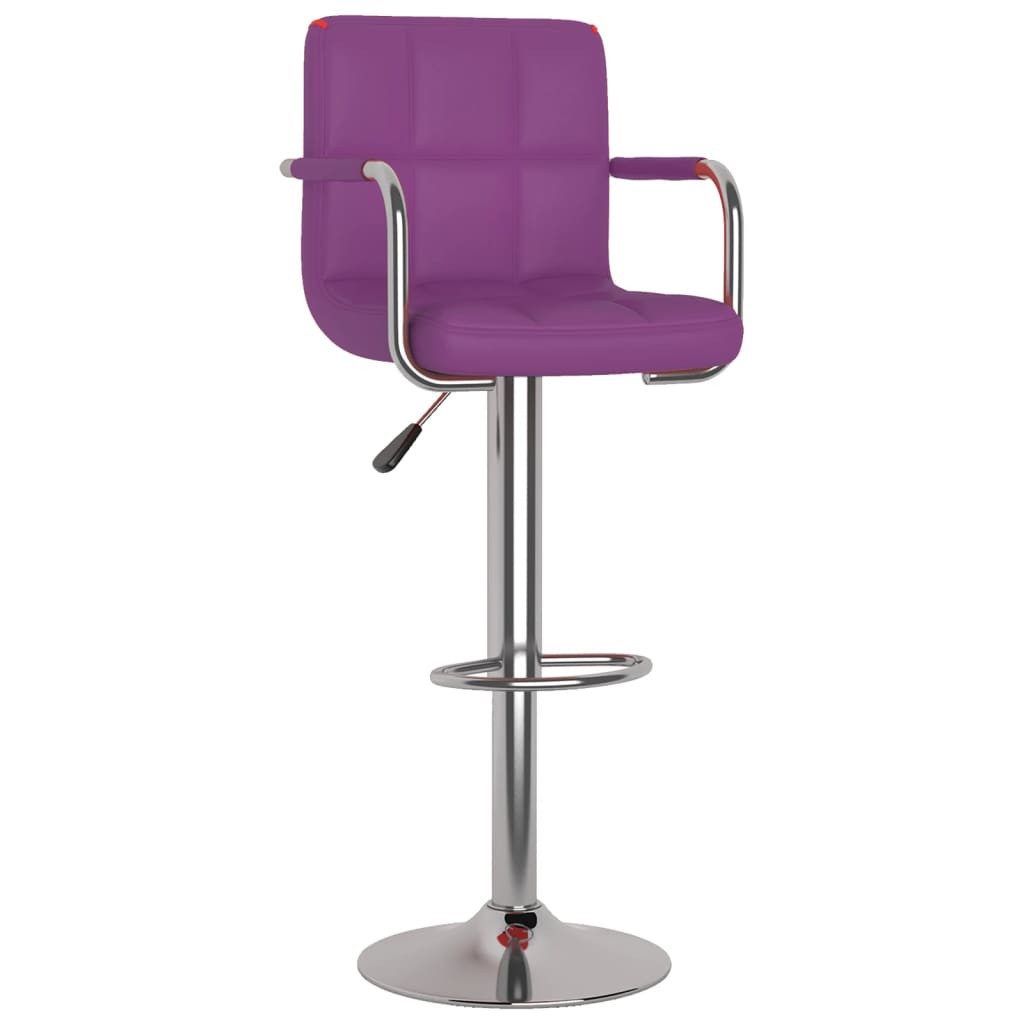 vidaXL Barhocker Barhocker 2 Stk. Lila günstig online kaufen