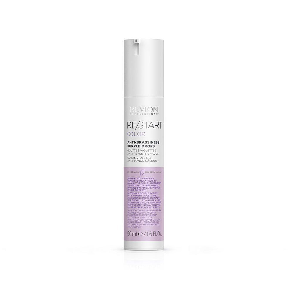 REVLON PROFESSIONAL Haarserum Re/Start COLOR Anti-Brassiness Purple Drops 50 ml | Haargele