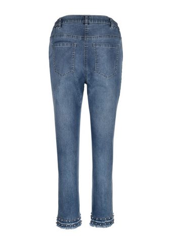 MIAMODA 7/8 джинсы с Dekoperlen и kleinen бахр...