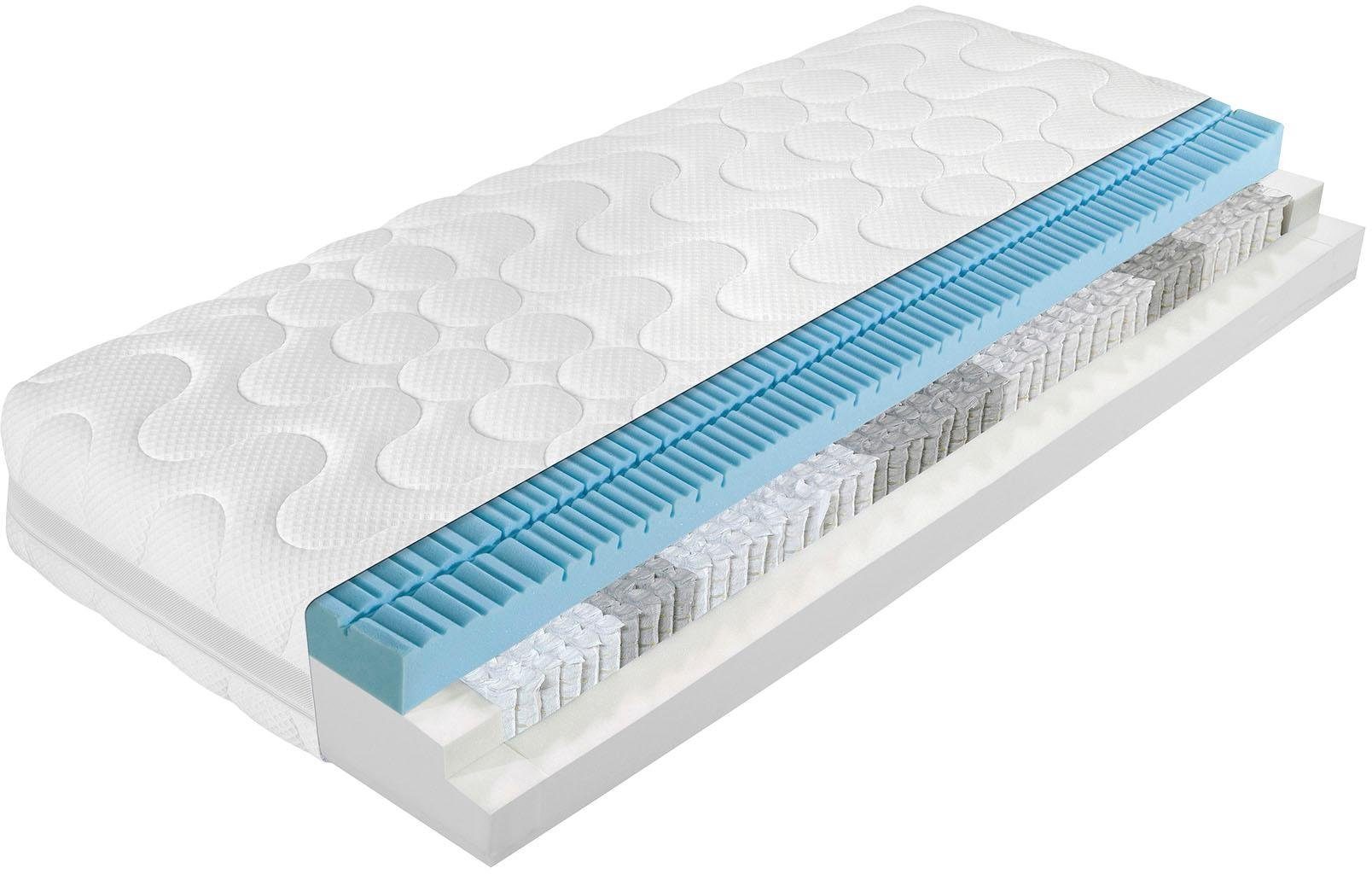 Taschenfederkernmatratze »1000 Air Comfort«, ADA trendline, 25 cm hoch, 836 Federn, (1 oder 2-tlg)