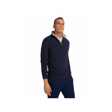 TOM TAILOR Sweatshirt blau regular fit (1-tlg)