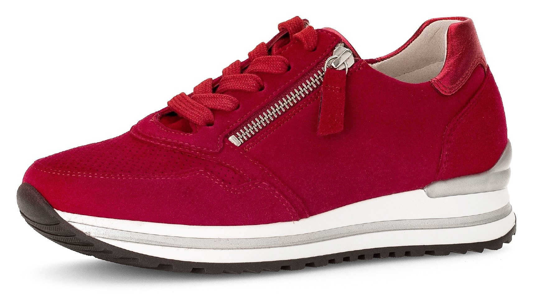 Gabor TURIN Keilsneaker, Freizeitschuh, Halbschuh, Schnürschuh mit Wechself günstig online kaufen