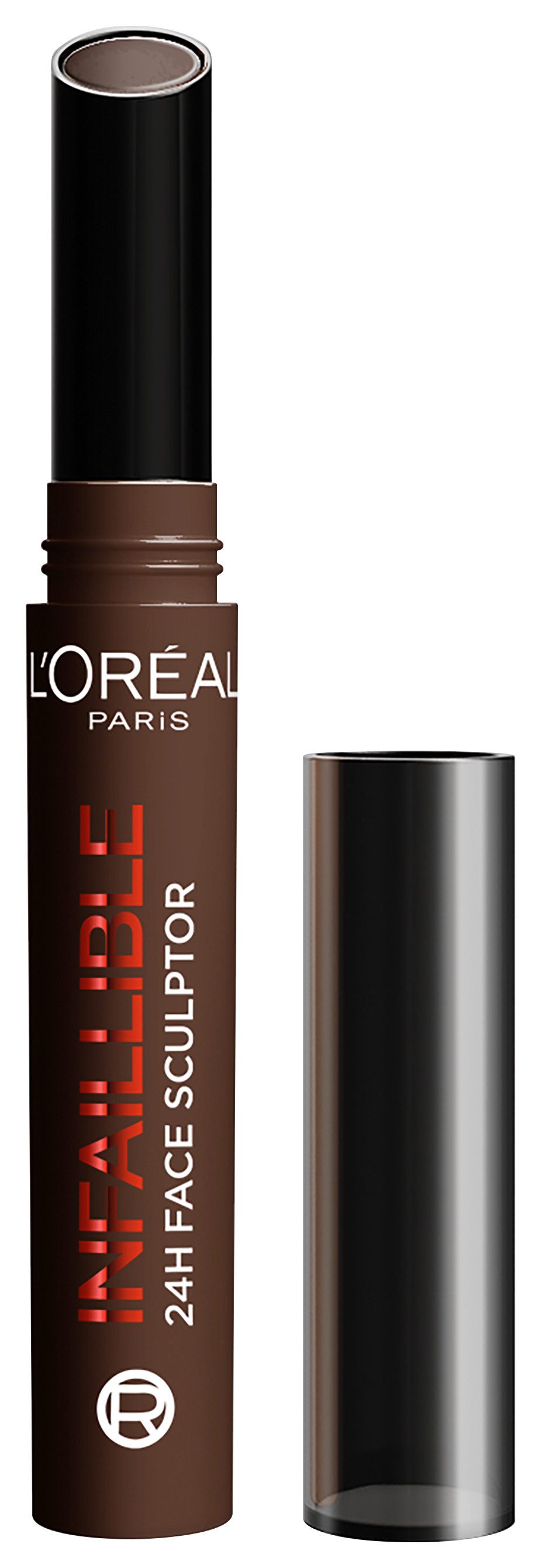 L'ORÉAL PARIS Contouring-Stick INFAILLIBLE 24H FACE SCULPTOR CONTOURING STICK, sorgt auch unterwegs für besonders schnelle Touch-ups