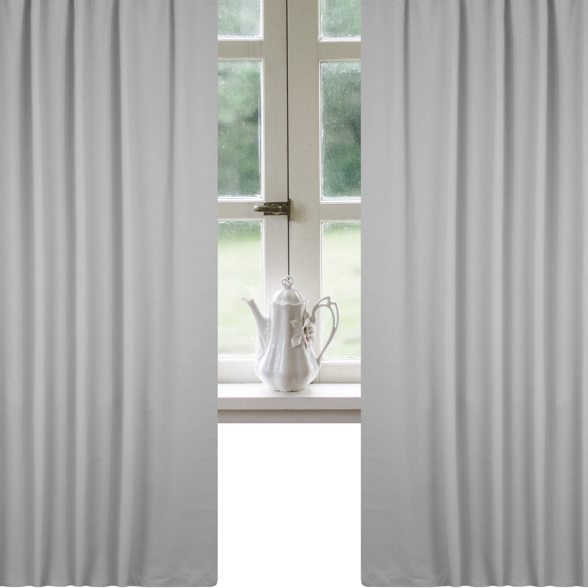 Haus und Deko Verdunkelungsvorhang Verdunklungsgardine Blackout Kräuselband Vorhang blickdicht 135 x 245 (1 St), Kräuselband, abdunkelnd, Polyester