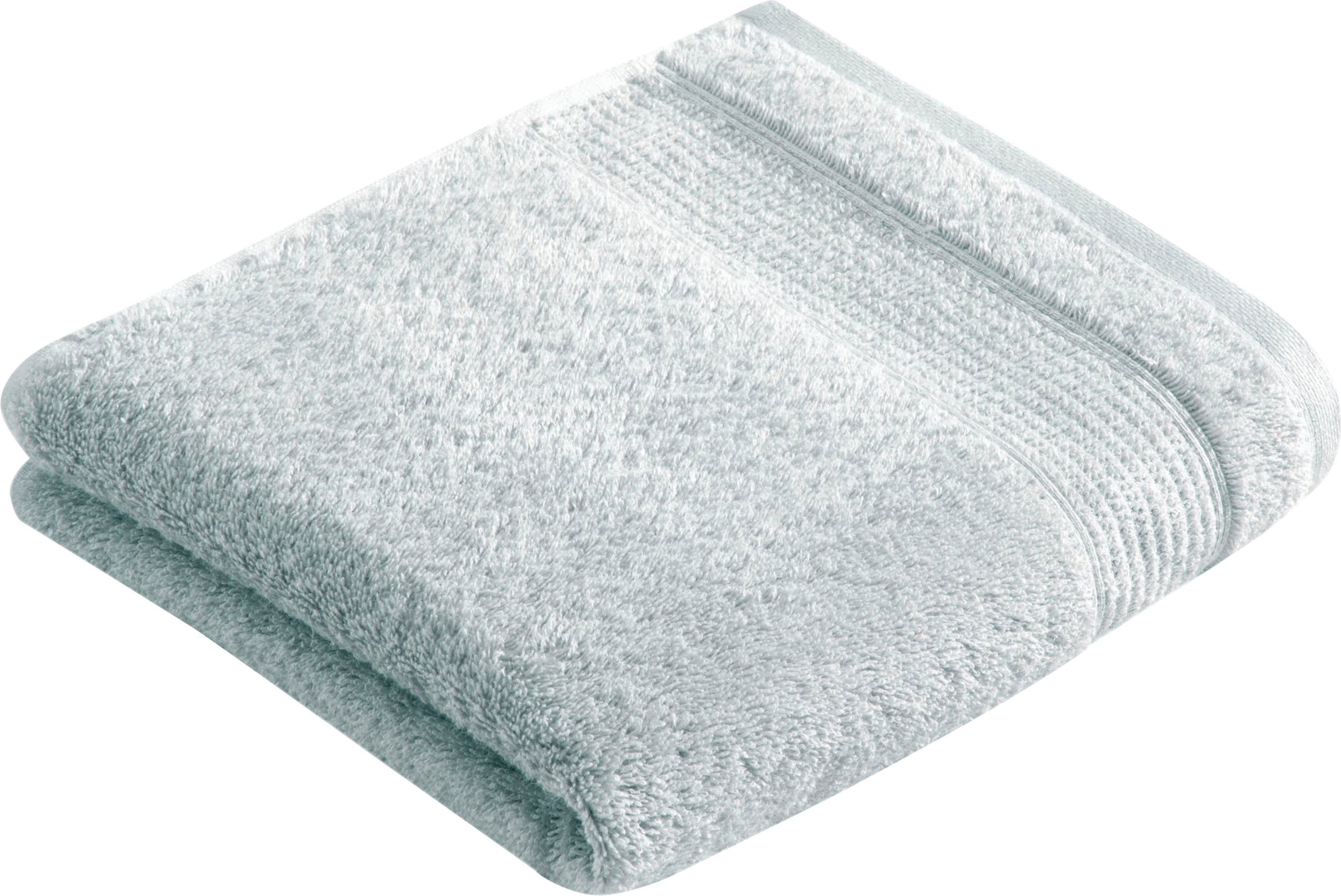 Vossen Handtuch Balance, Webfrottier (1-St), antibakteriell durch Hanf light grey | Alle Handtücher