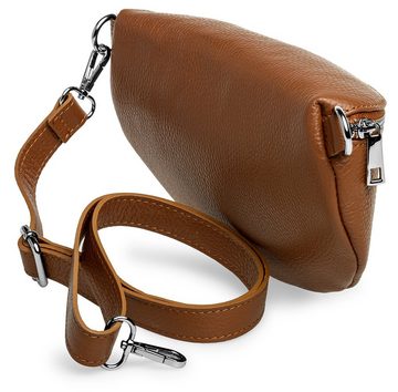 Caspar Bauchtasche Caspar TL799 Damen Leder Cross Body Gürteltasche mit verstellbarem Gurt - Standardgröße