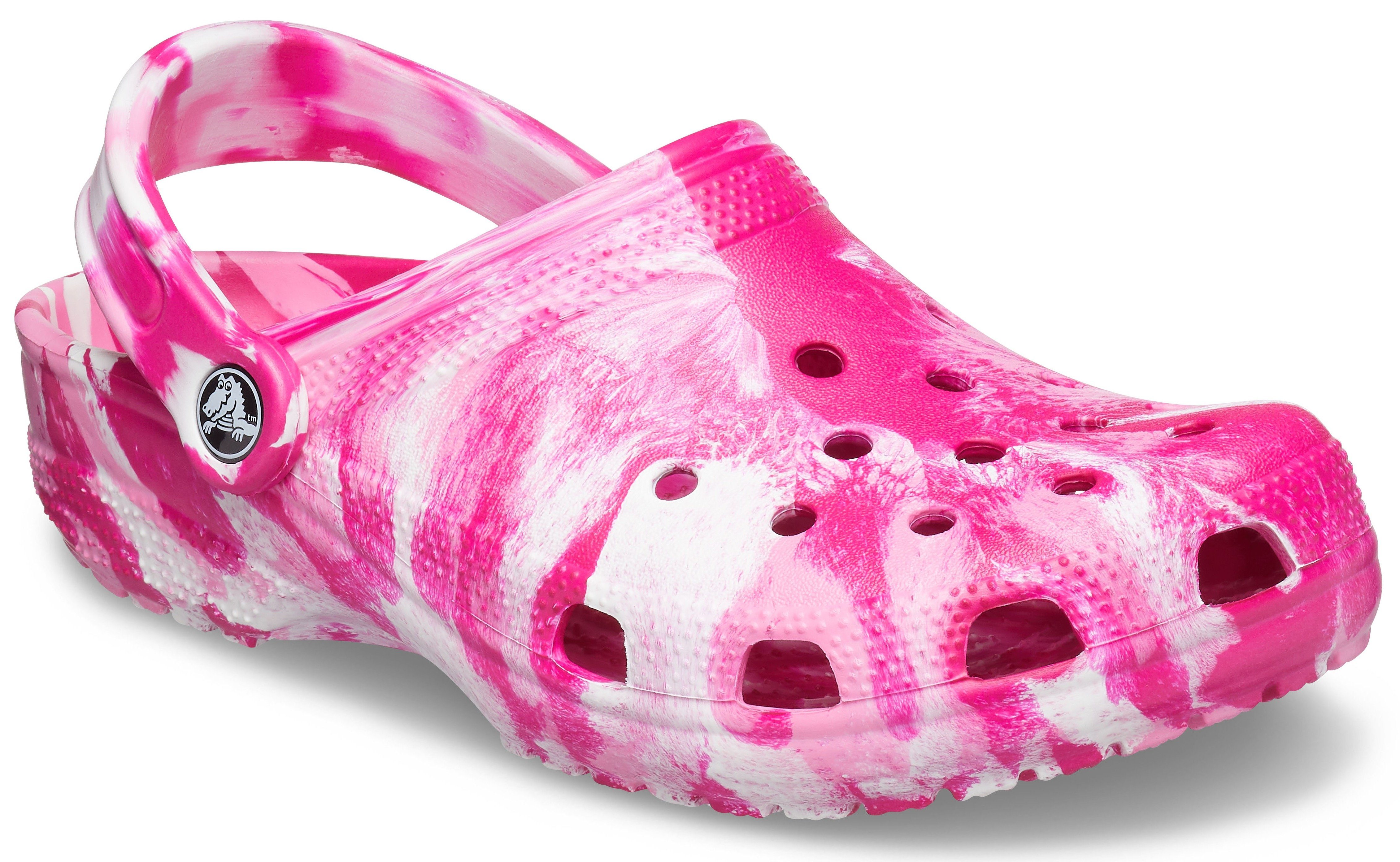 Schuhe Clogs Crocs Classic Marbled Clog Clog mit Farbverlauf