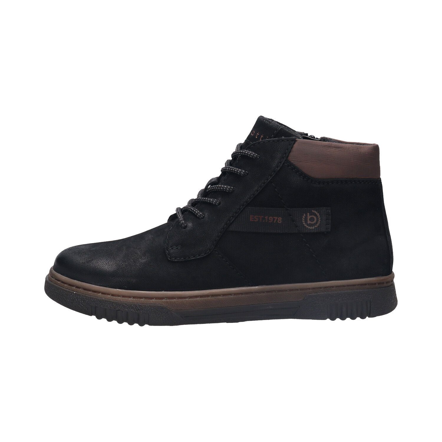 bugatti Herren Stiefelette PRAKTIK 321-A5Z33-3500-1000 black Stiefelette