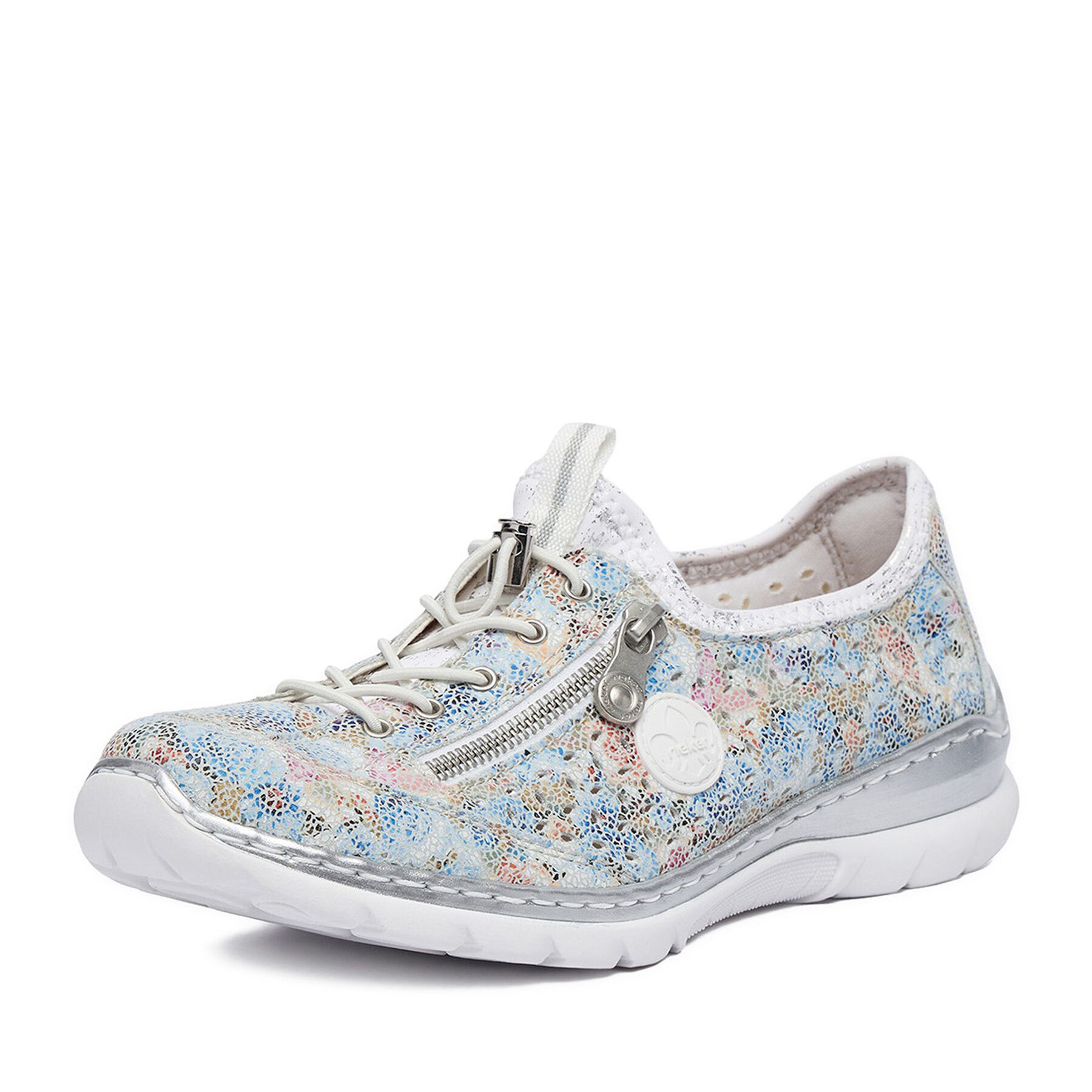 Rieker Rieker Damen-Sneaker, niedrig, blau, L3252-91 Stiefel