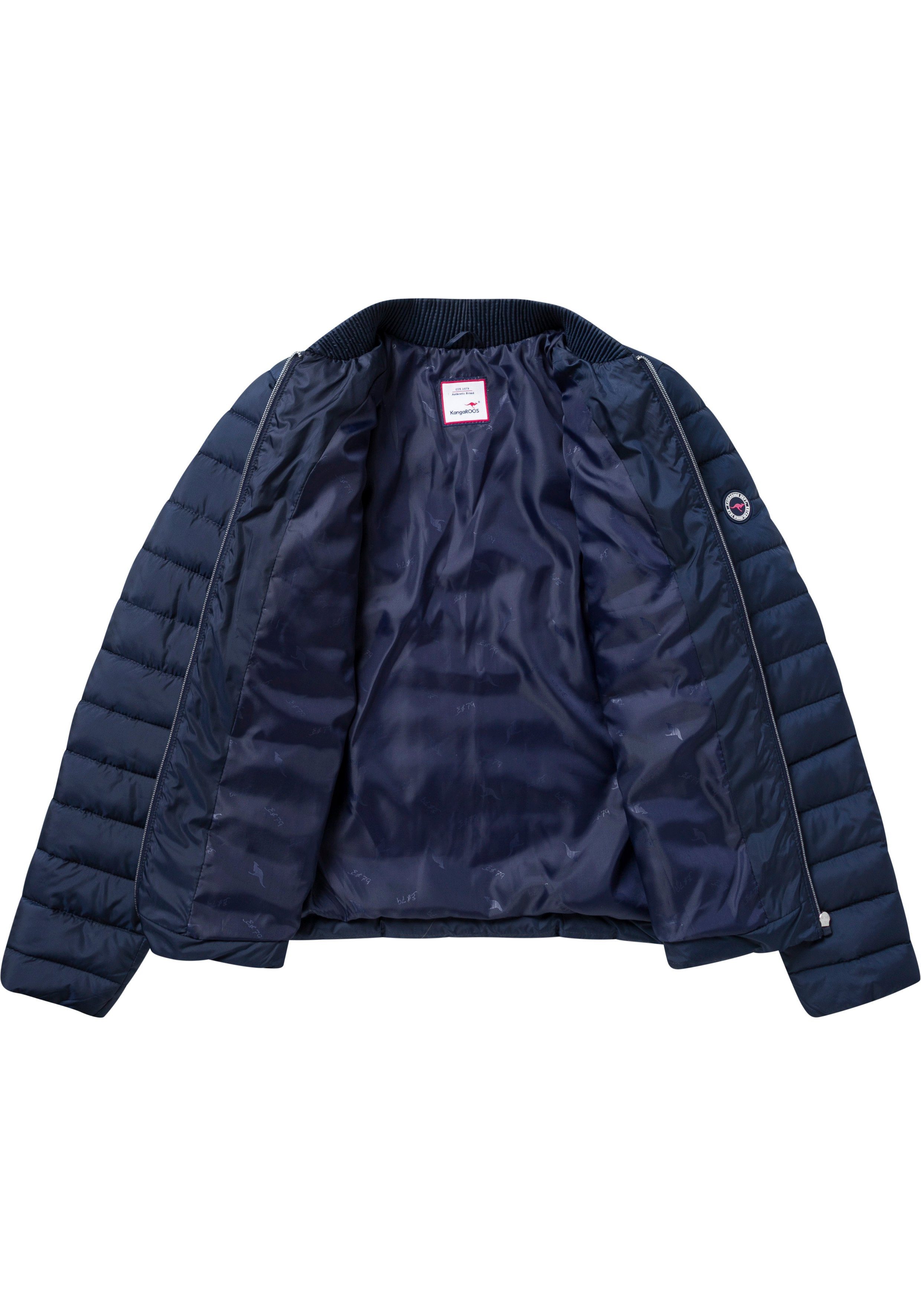 KangaROOS Steppjacke mit neuer marine Steppvariante modischer