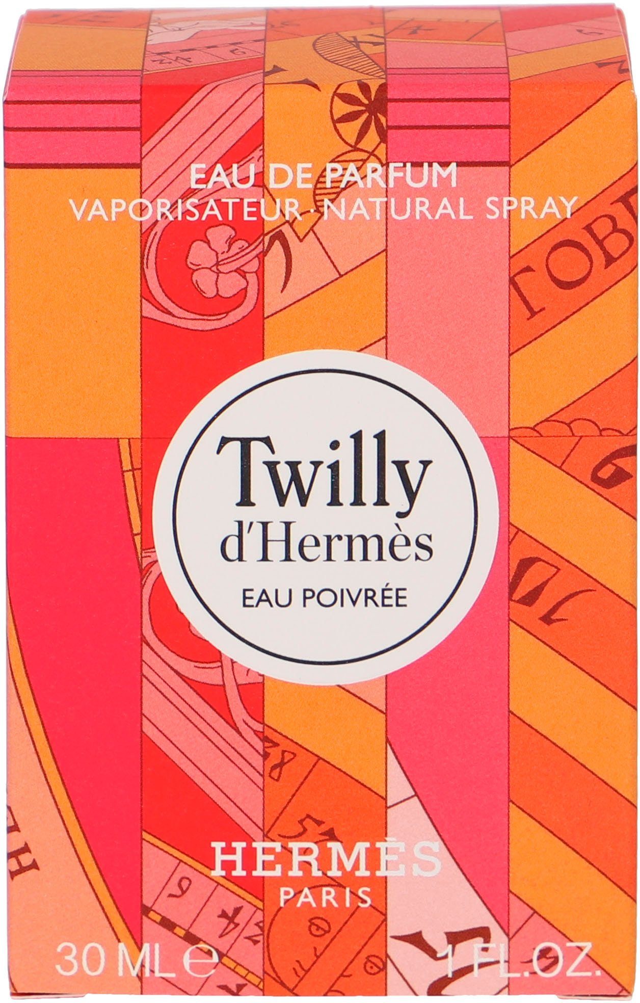 HERMÈS Eau de Parfum Twilly d'Eau Poivree, mit Patchouli-Noten in der Basis
