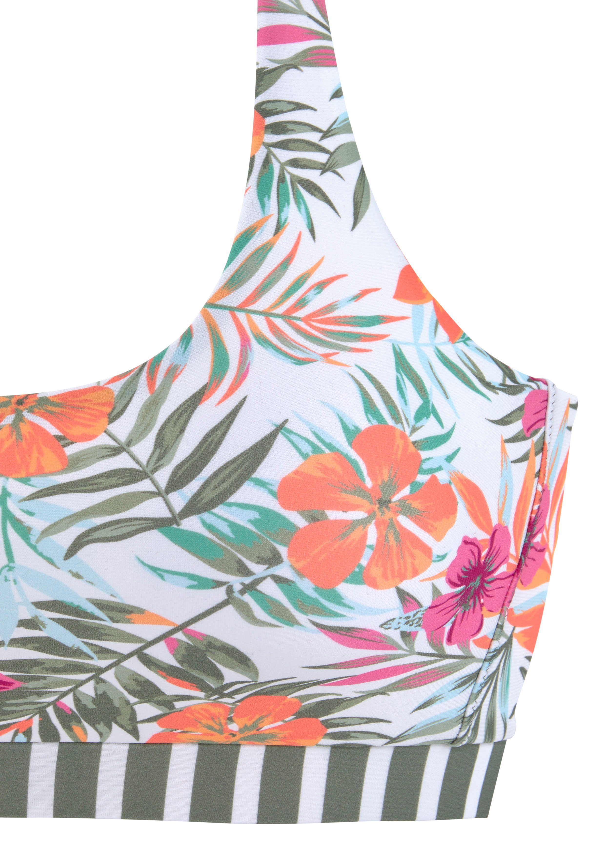 Venice Beach Bustier-Bikini-Top Summer, mit gerkreuzten Trägern günstig online kaufen