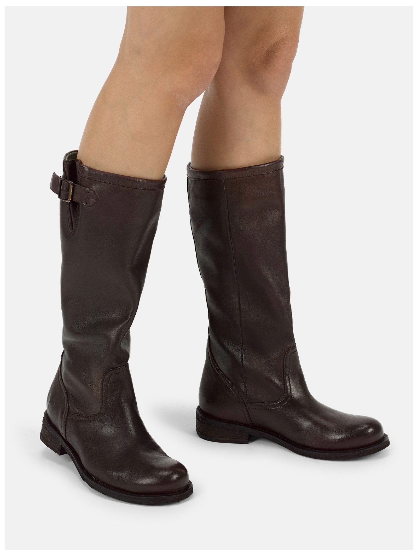 Felmini Stiefel Leder . Bikerboots