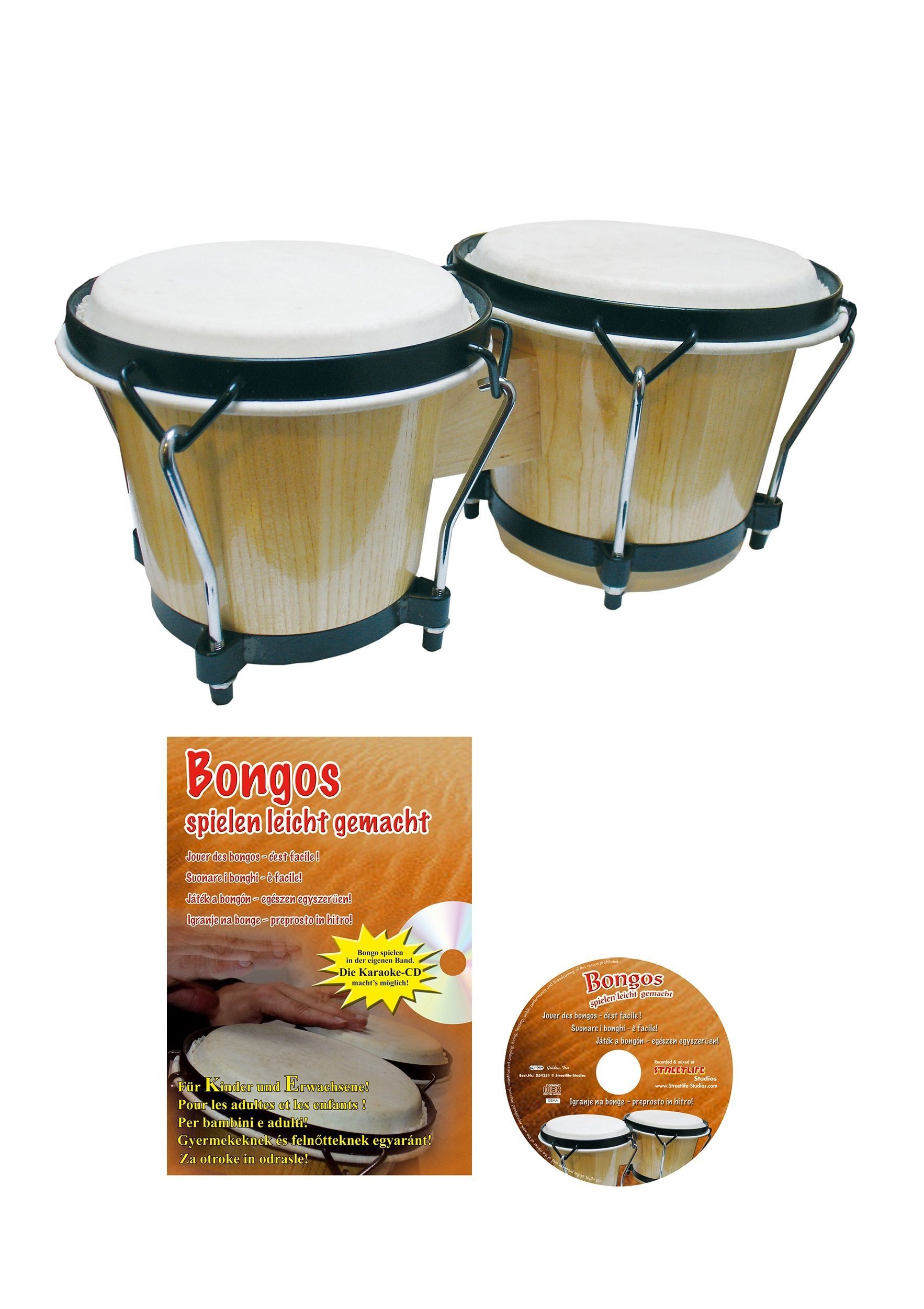 Clifton Bongo Clifton - Bongo Set,Set, 4-St.