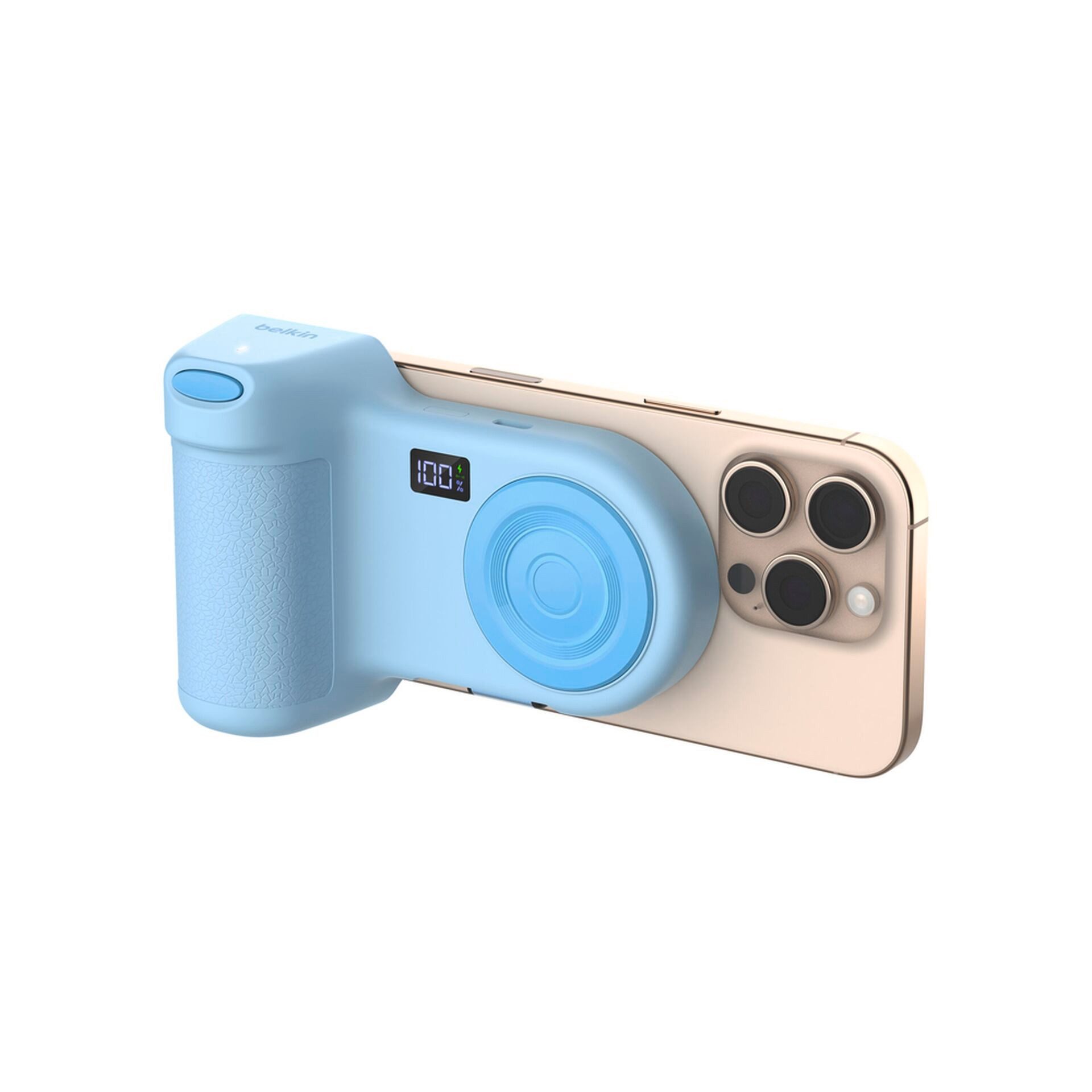 Belkin Stage Power Grip Magnetischer Kamerahalter Powerbank Belkin Stage Power Grip 10.000mAh,7,5 W Powerbank,sand