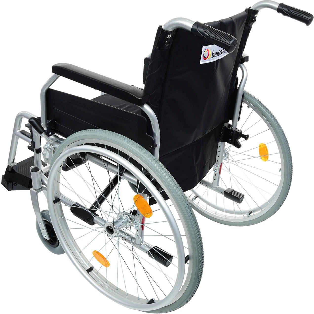 bescomedical Transportrollstuhl Primus ML 2.0, Sitzbreite 48 cm und Standardarmlehne