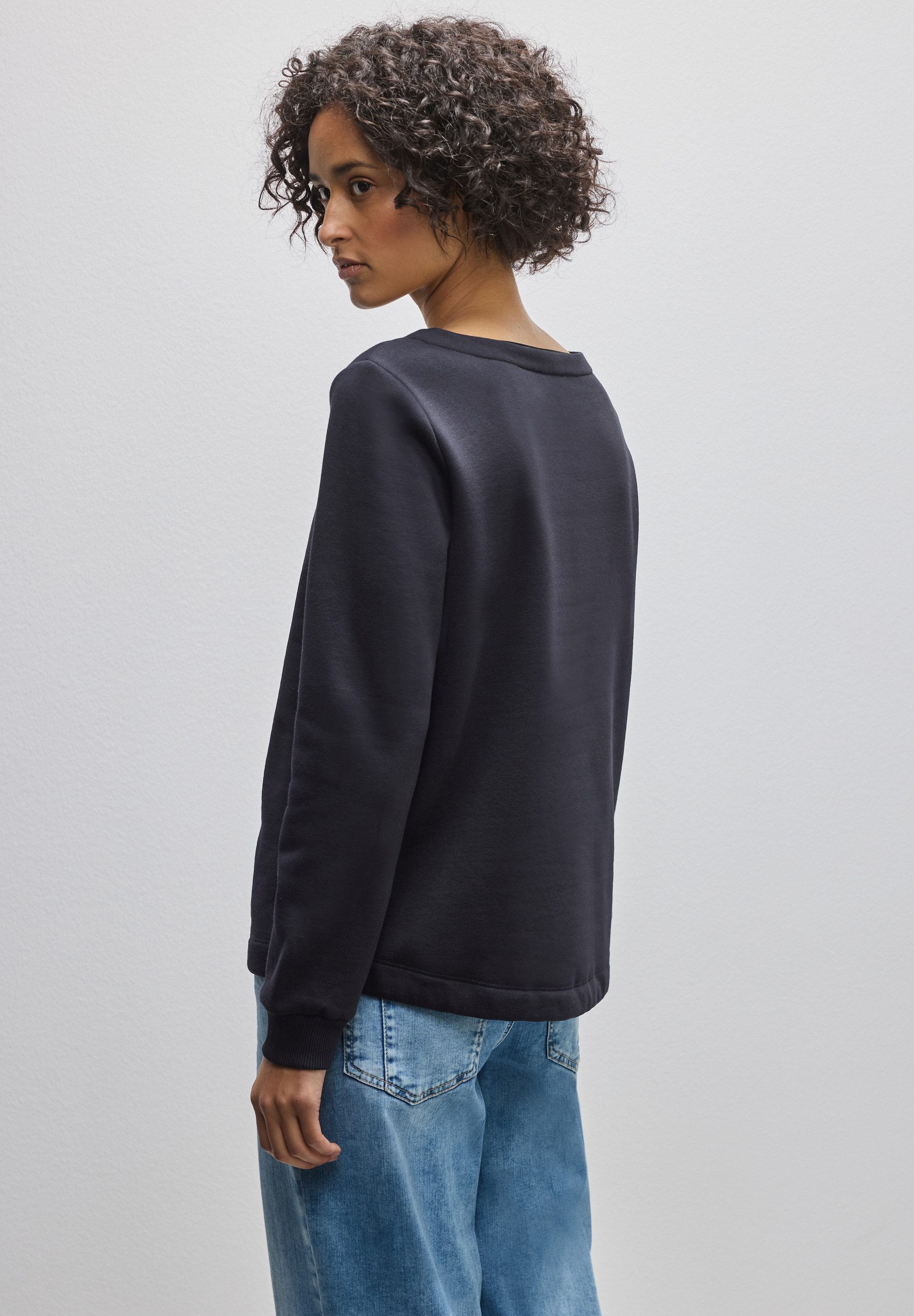 STREET ONE Sweatshirt im soften Baumwoll-Mix