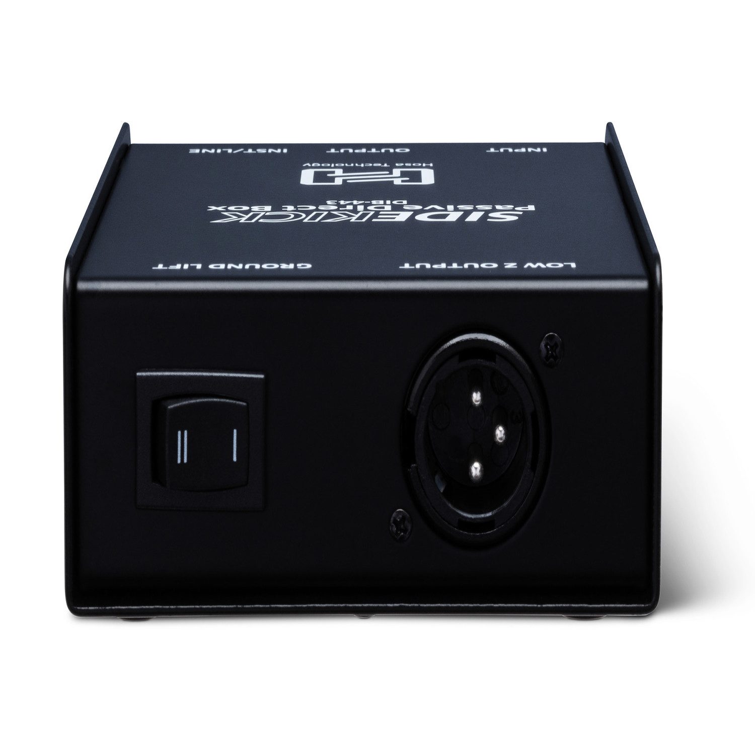 Hosa Audio Audio-Wandler Hosa DIB-443 Sidekick DI-Box mit Klinkenkabel, (set mit Klinkenkabel), Vorteils-Set mit Klinkenkabel