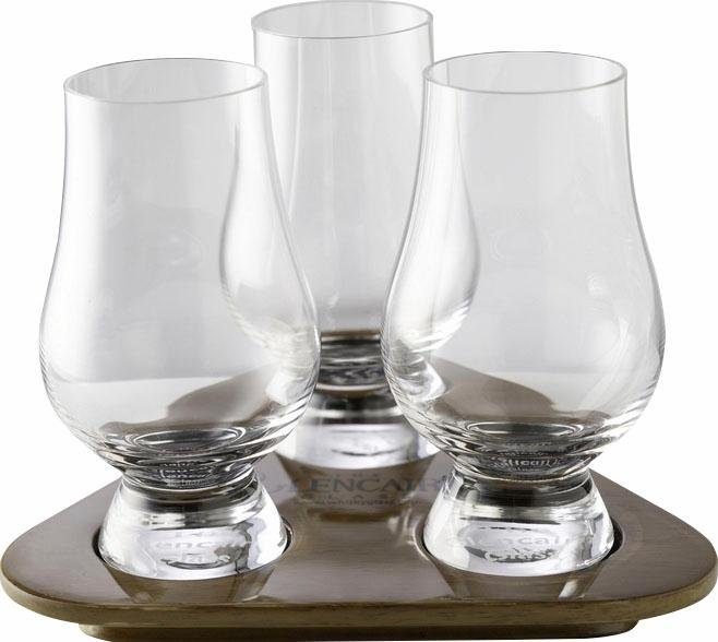 Stölzle Whiskyglas Glencairn Glass, Kristallglas, Höhe 11,5 cm, Inhalt 190 ml, 3-teilig