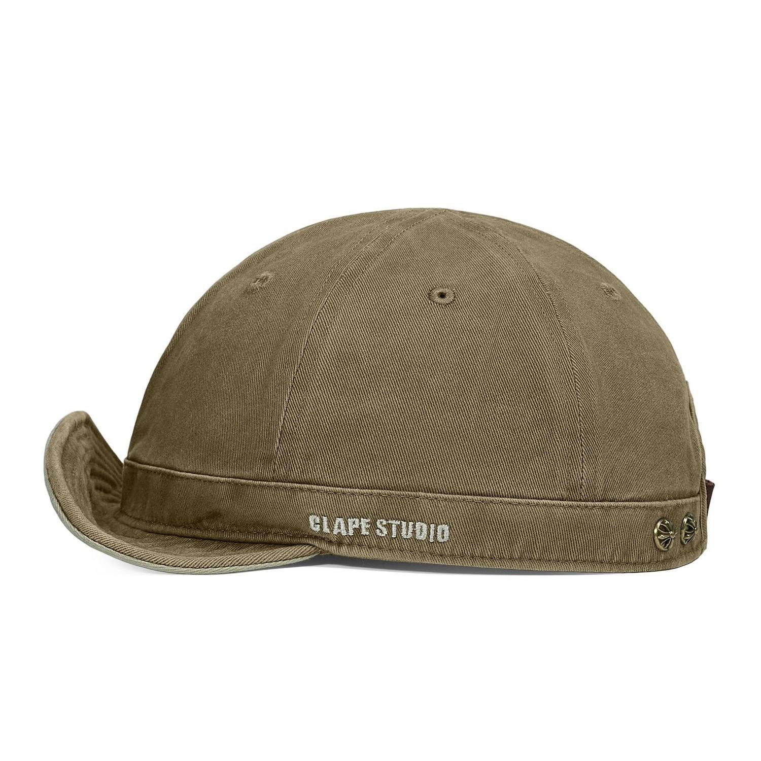 LuxusKollektion Baseball Cap Baseball Cap Short Brim Baumwolle (1-St)
