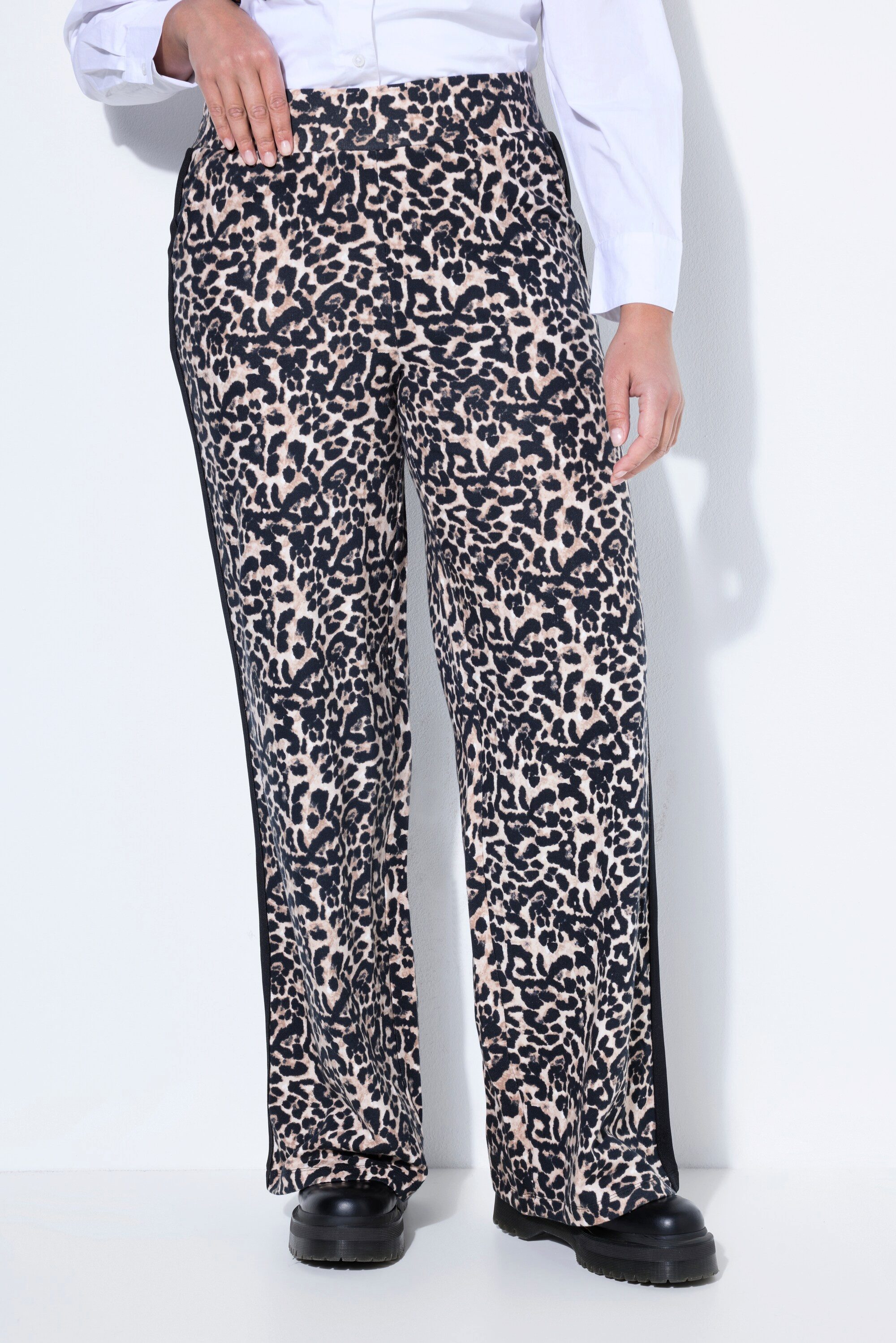 Angel of Style Stretch-Hose Sweat-Hose gerades Bein Leo mit Streifen günstig online kaufen