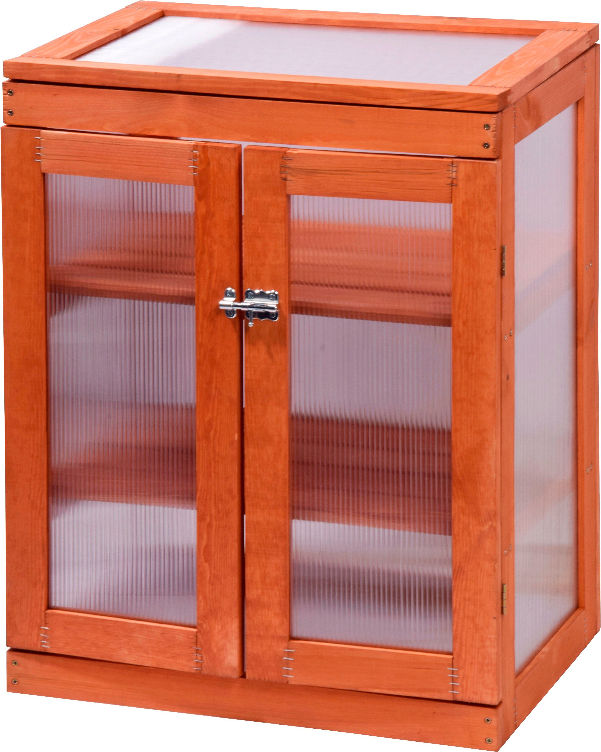 dobar Gewächshaus Mini, BxTxH: 58 x 43 x 76 cm, 5 mm Wandstärke