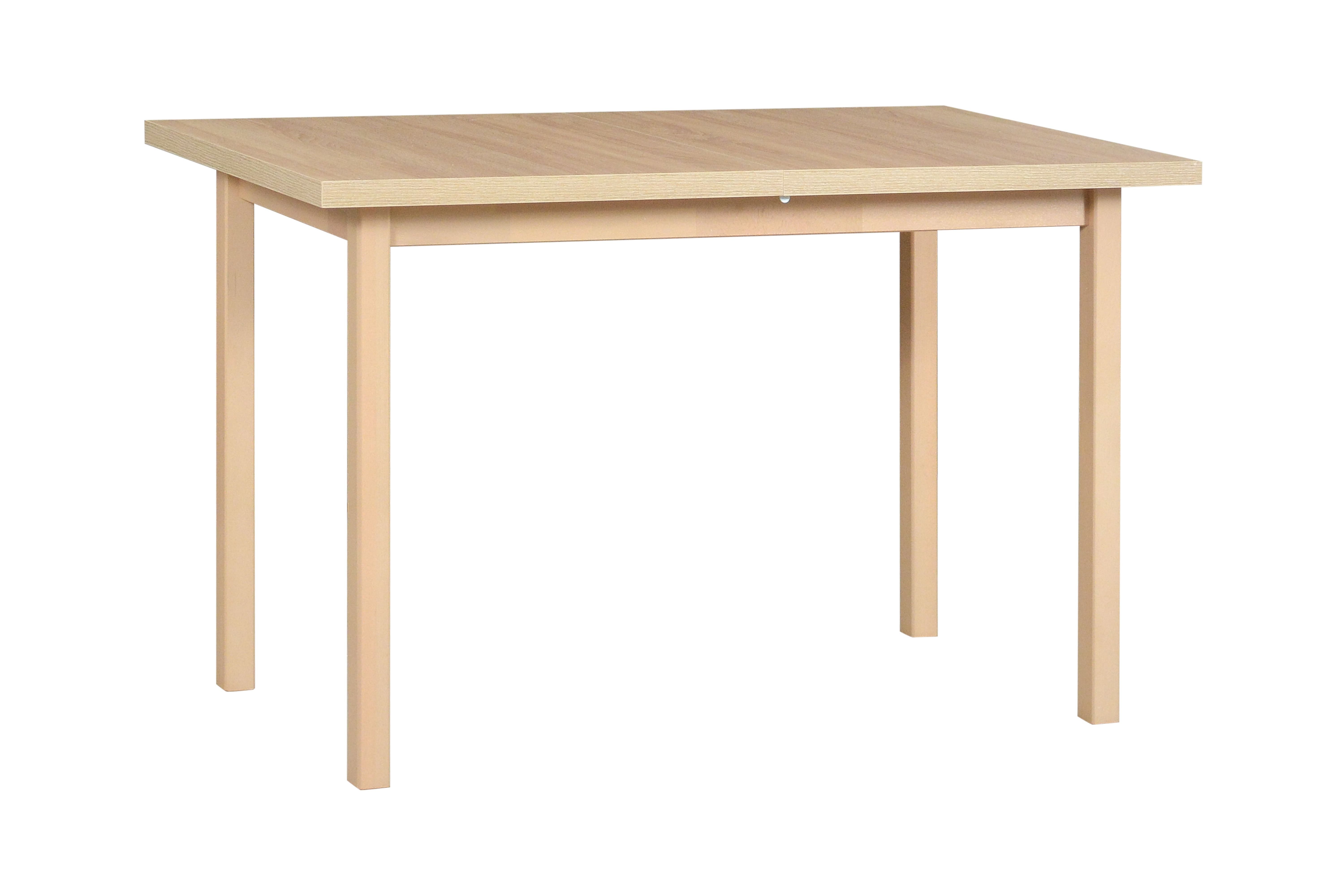 MOEBLO Esstisch MEX 10 (Stilvoller Multifunktionaler Tisch mit Schlankem Design und Robuster Bauweise, Massivholz), - (BxHxT): 70x76x120/160 cm