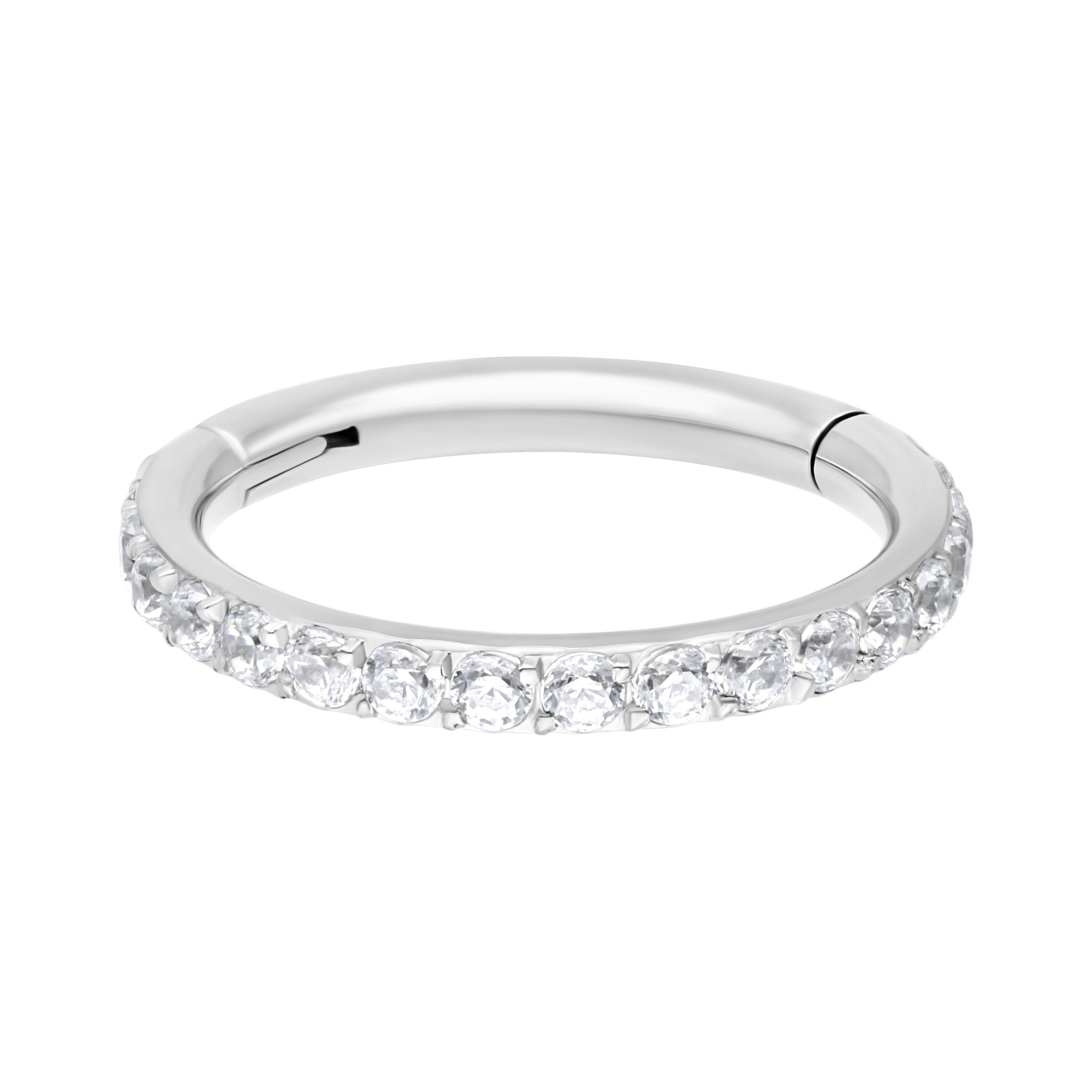 Wildcat Nasenpiercing Pave Set Crystals Conch Ringfür Ohr, Nase, Lippe, Bau günstig online kaufen