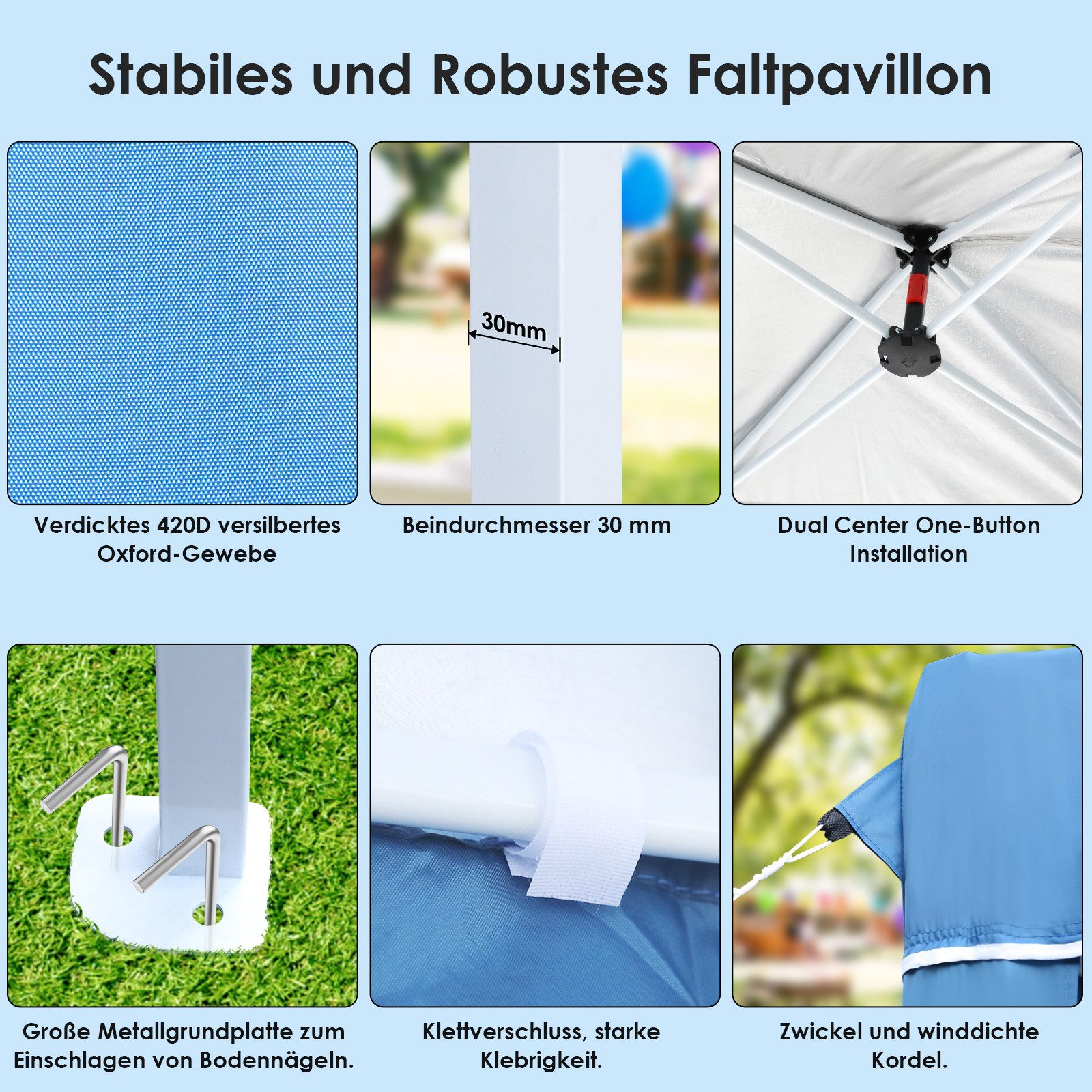 TLGREEN Faltpavillon 3x6 Pop up Pavillon günstig online kaufen
