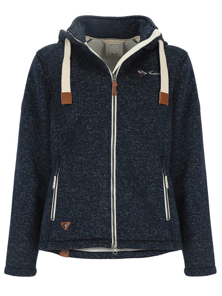 Dry Fashion Fleecejacke Damen Wollfleece-Jacke Poel günstig online kaufen