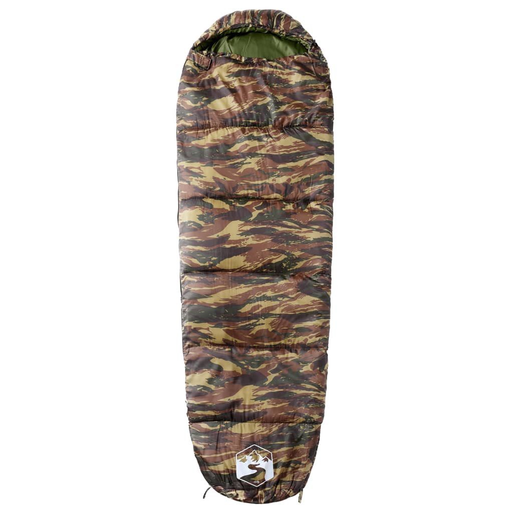 vidaXL Schlafsack Mumienschlafsack für Erwachsene Camping 3 Jahreszeiten (1 günstig online kaufen