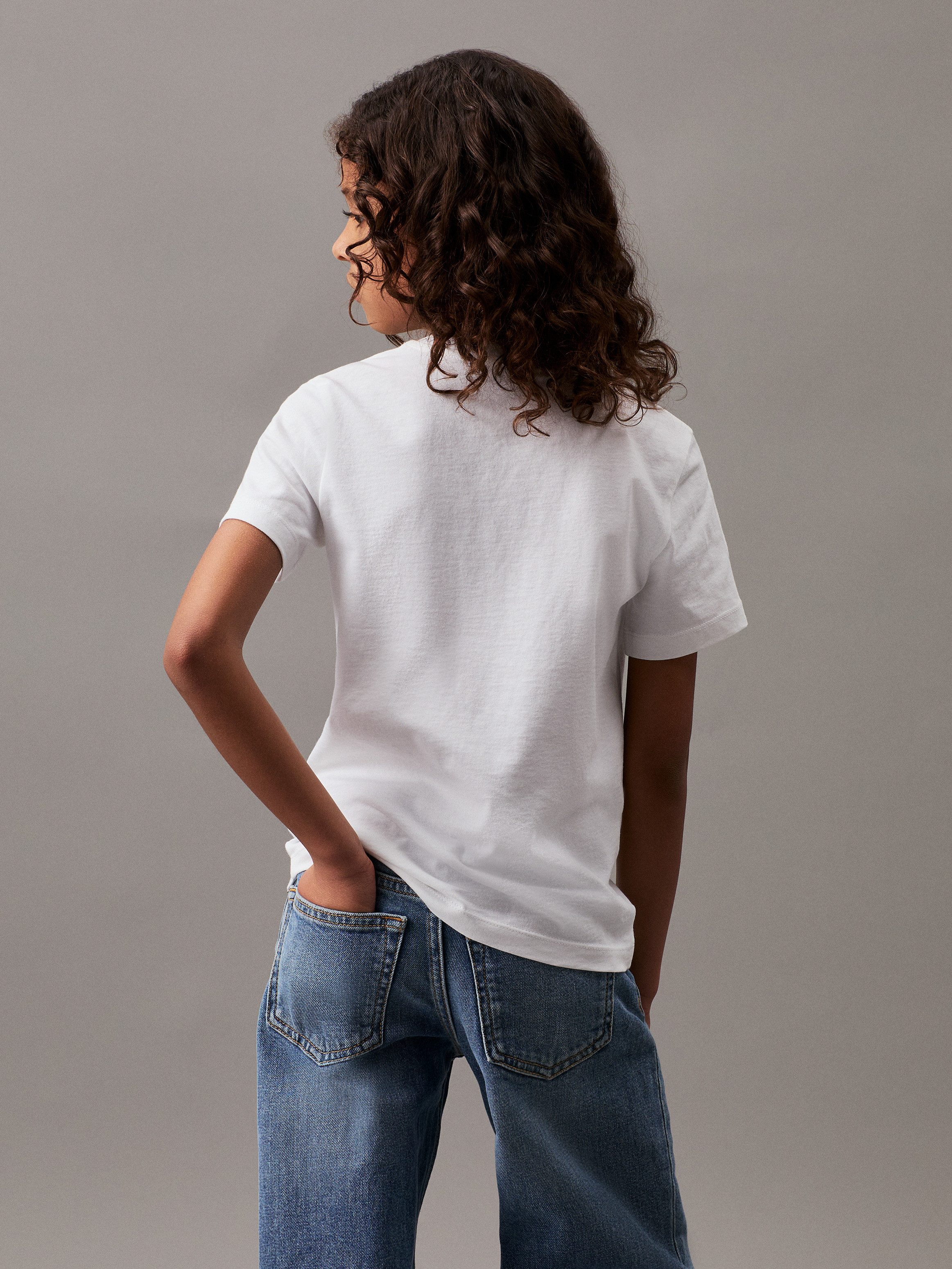 Calvin Klein Jeans T-Shirt CHEST MONOGRAM T-SHIRT für Kinder bis 16 Jahre