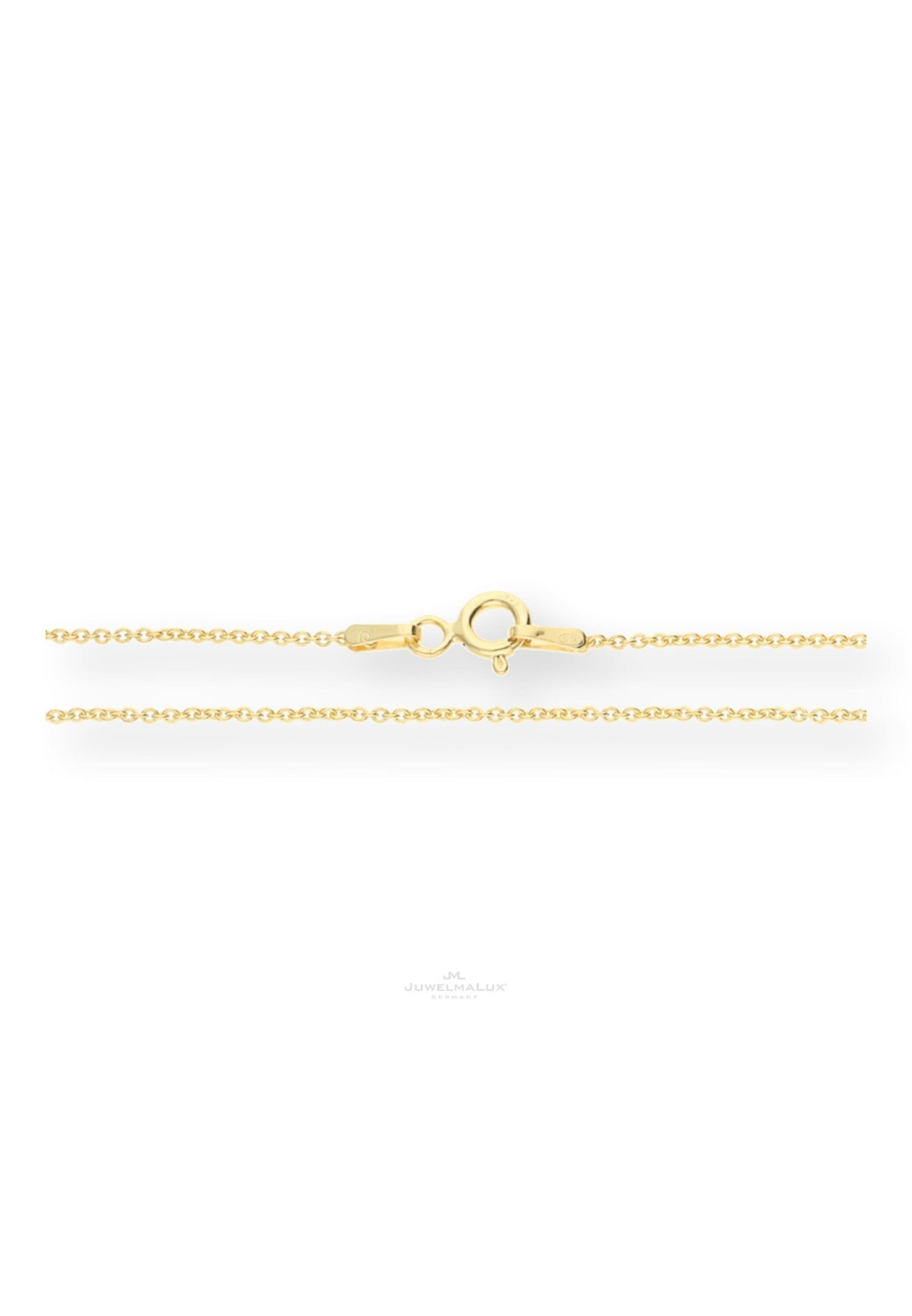 Silber Halskette Anker Mädchen JuwelmaLux Silberkette (1-tlg), Schmuckschachtel inkl. gold 925er Gold plattiert,