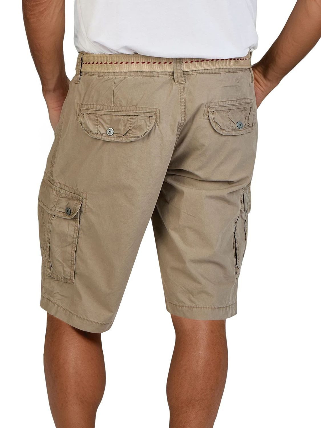 TIMEZONE Cargoshorts Herren Shorts MaguireTZ Regular Fit Bermudashorts mit Gürtel