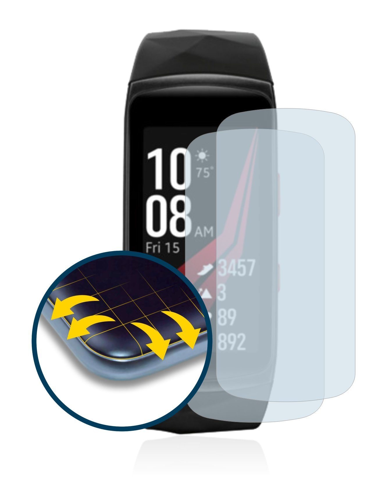 BROTECT Schutzfolie »Full-Cover Schutzfolie für Samsung Gear Fit 2 Pro«, (2  Stück), 3D Curved matt entspiegelt Full-Screen Anti-Reflex online kaufen |  OTTO