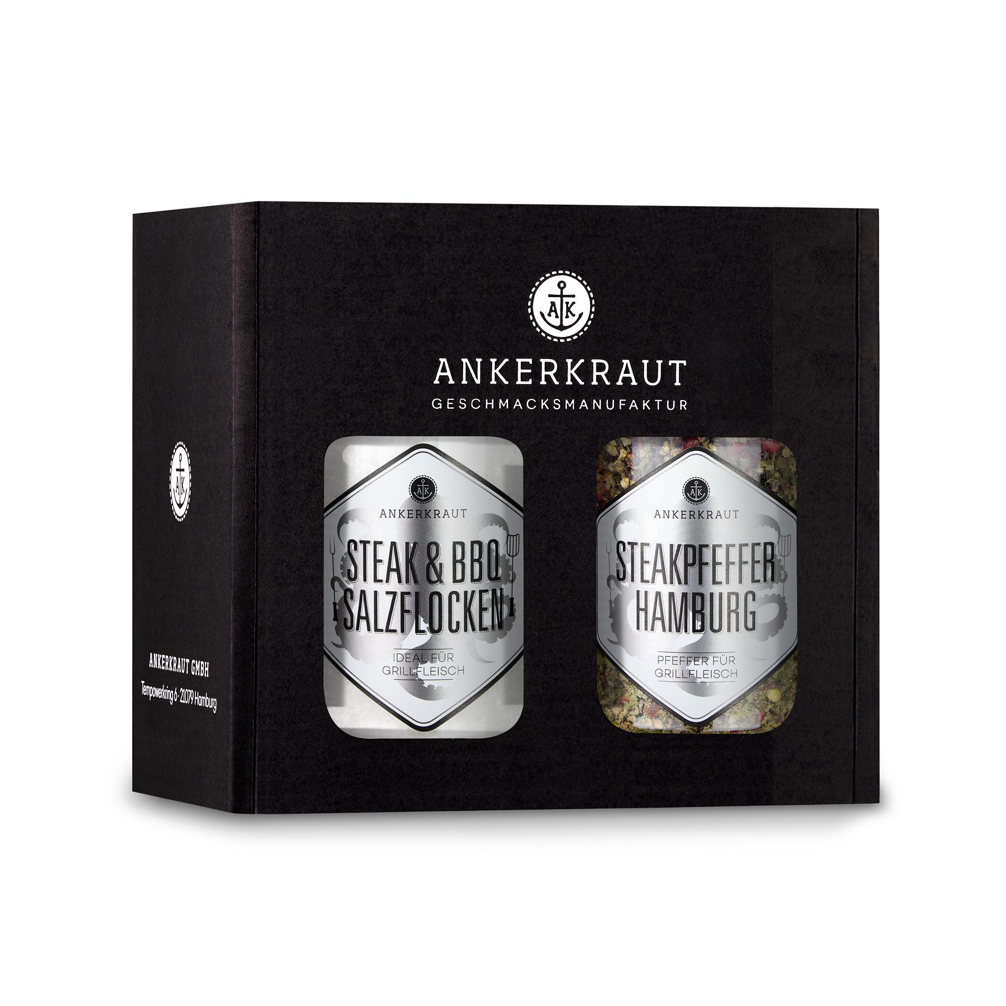 Ankerkraut Gewürz Salt & Pepper Gewürz-Box, Ankerkraut - Ankerkraut Sichtfenster Box