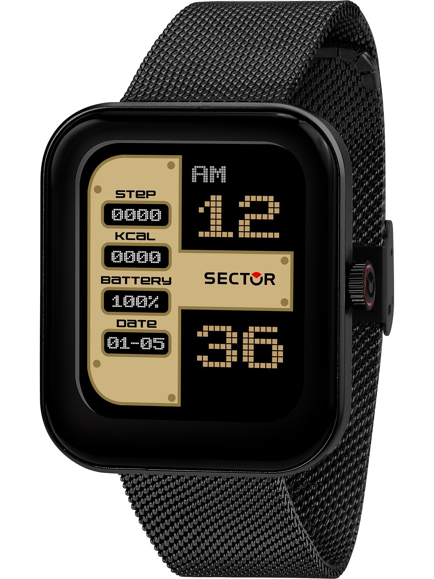 Sector Digitaluhr Sector Unisex-Smartwatch Digital Akku