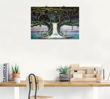 Artland Wandbild Der Baum der Seelen, Landschaften (1 St), als Leinwandbild, Poster in verschied. Größen