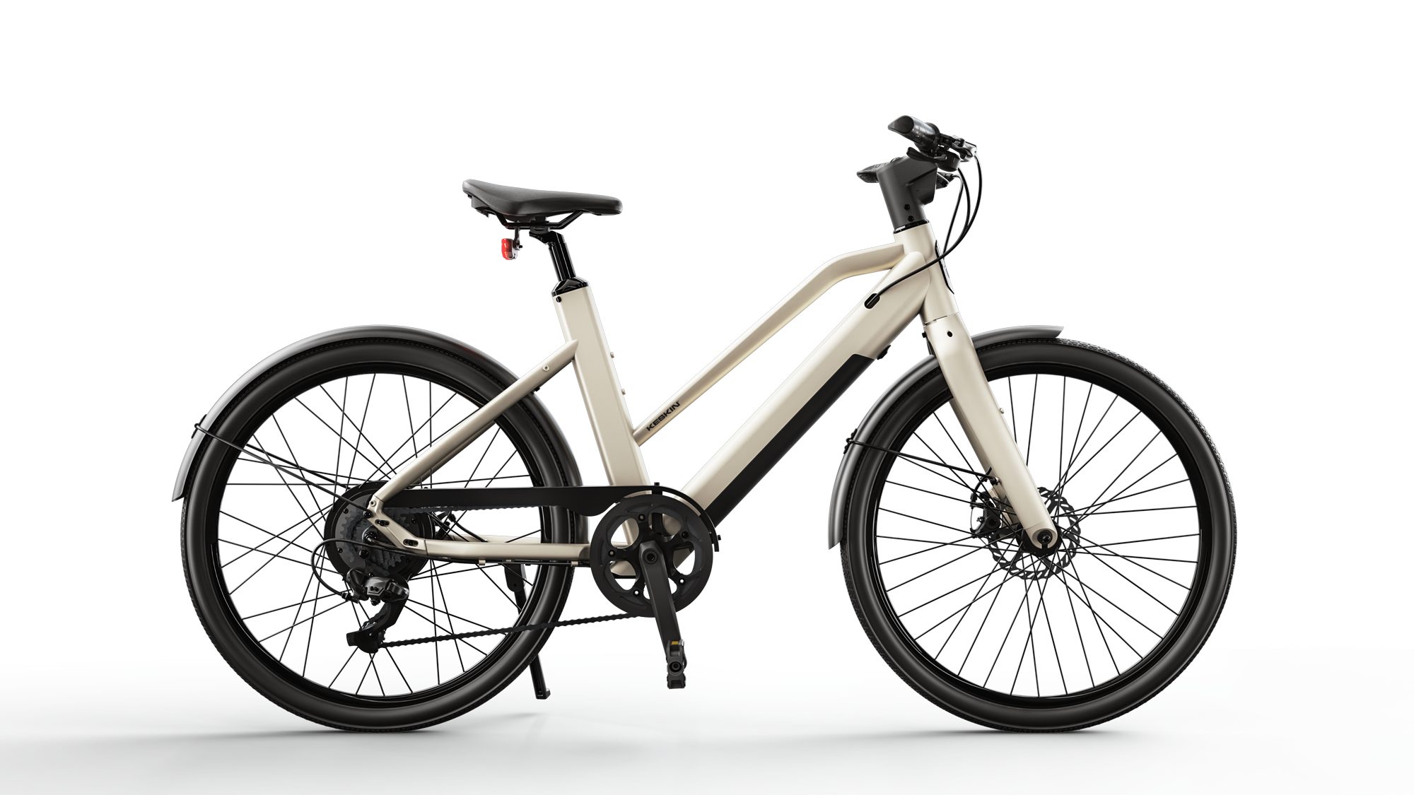 Keskin eBike E-Bike Cityrad cBike 1V, 8 Gang Shimano, Kettenschaltung, Heckmotor, 432,00 Wh, (mit Akku-Ladegerät, Werkzeug, Beleuchtung), innerhalb der StVZ0, Bluetooth App-Anbindung, integriertes Display