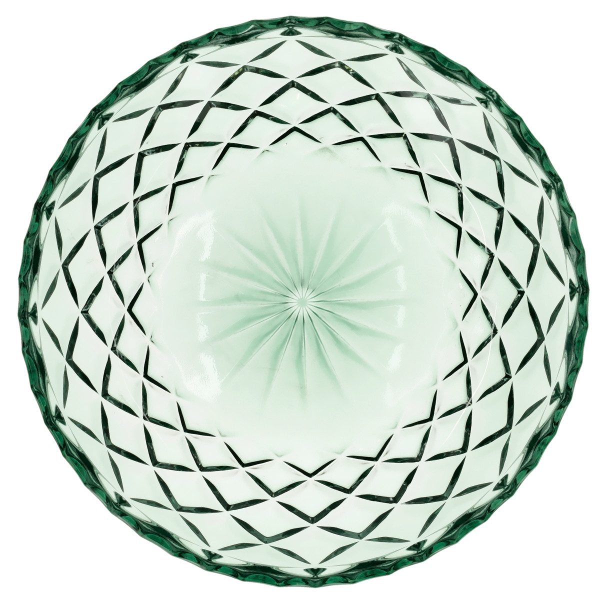 LYNGBY-GLAS Teller-Set Sorrento Teller Glas grün 16 cm Set4, Glas, Teller Sorrento 16 cm 4 Stck. Grün