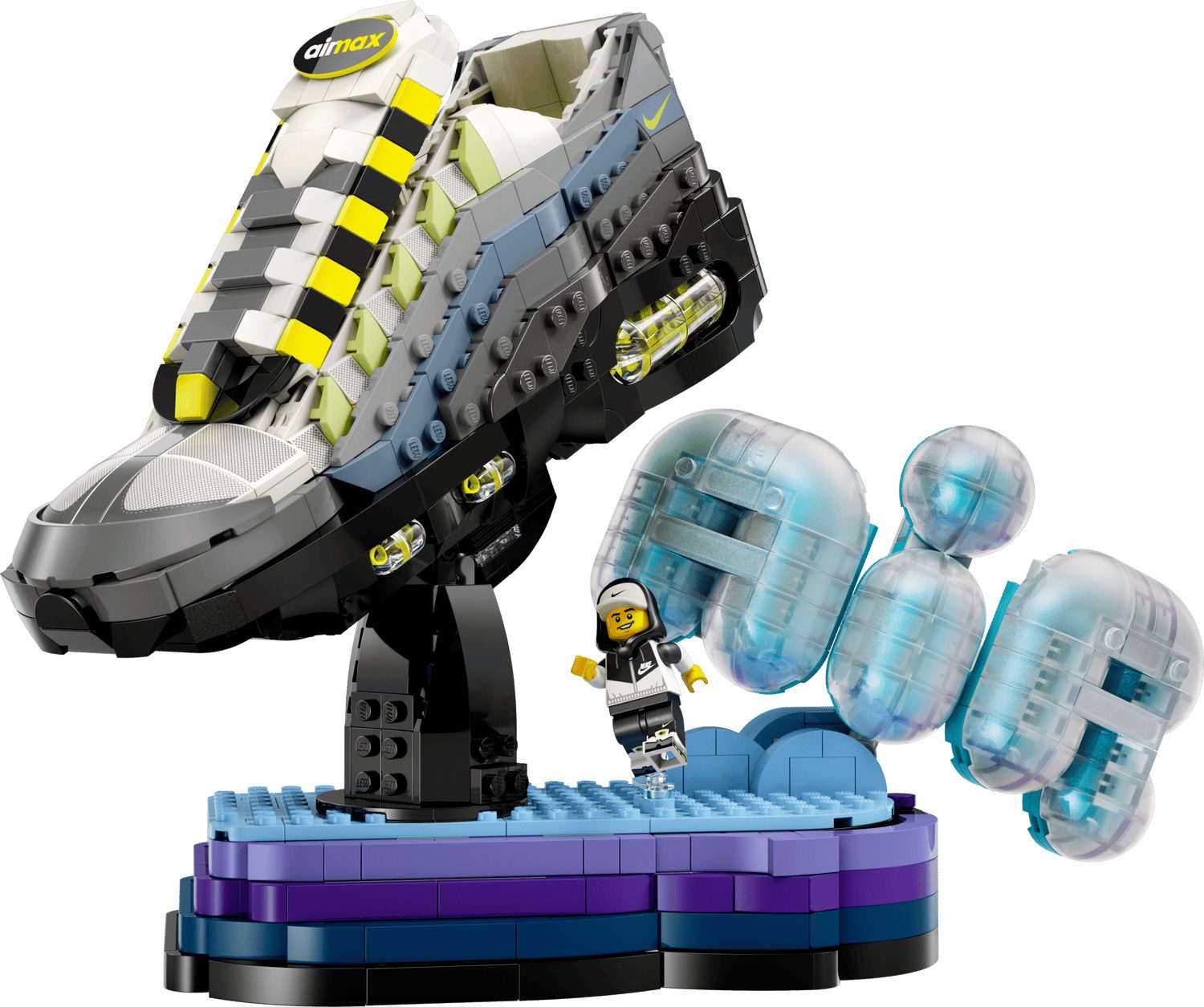 LEGO® Nike 43025 Nike Air Max 95 x LEGO® Set Spielbausteine, (Set, 1213 St., Set)