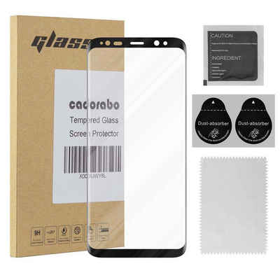 Cadorabo Schutzfolie Samsung Galaxy S8 PLUS, (Samsung Galaxy S8 PLUS, 1-St), Schutzglas Panzer Folie (Tempered) Display-Schutzglas mit 3D Touch