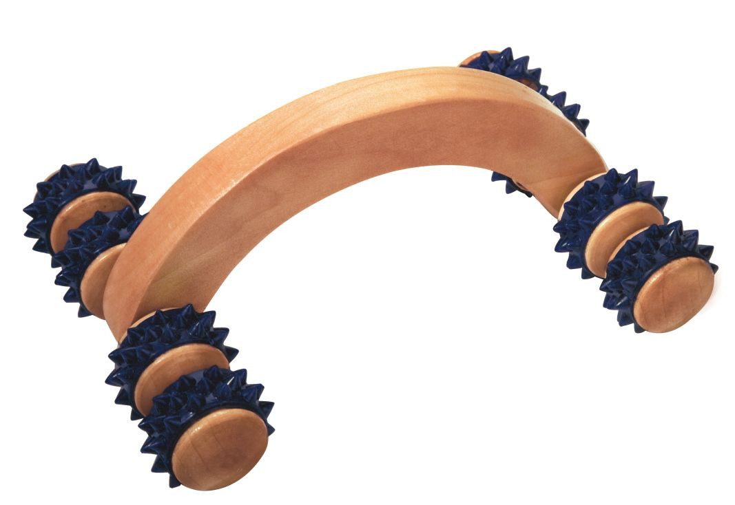 Croll & Denecke Fußmassagegerät 20275, 1-tlg., Fazienroller für Körper groß 16 × 11,5 × 7 cm