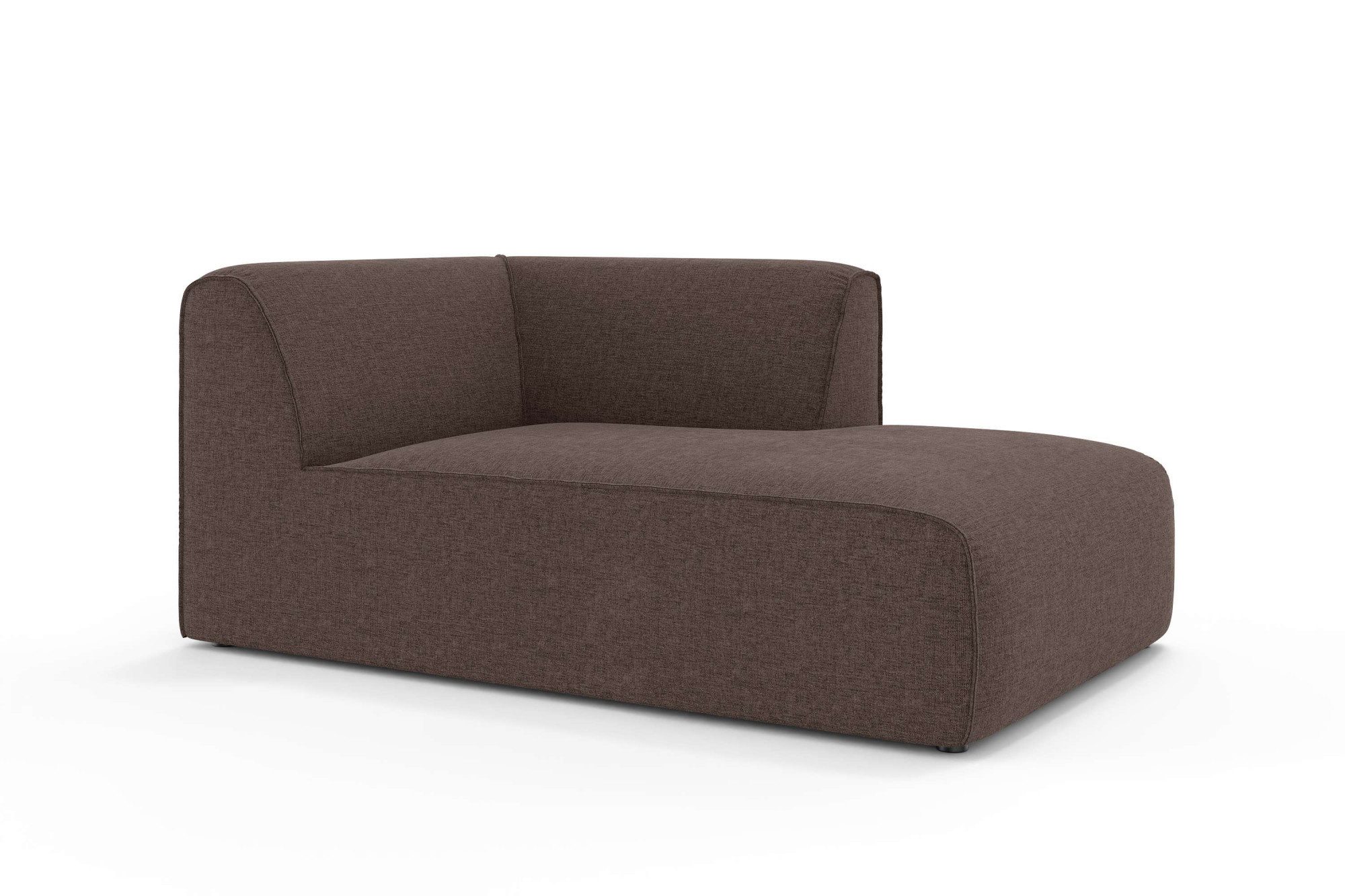 OTTO home Ottomane Merid Chaiselongue, Maße B/T/H: 100/162/70 cm, als Modul oder separat verwendbar, für individuelle Zusammenstellung