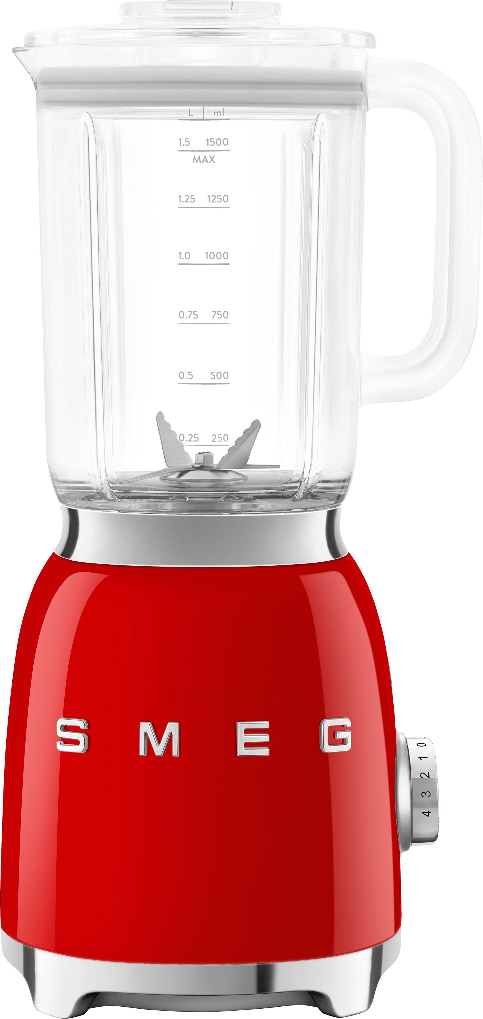 Smeg Standmixer BLF03RDEU, 800 W